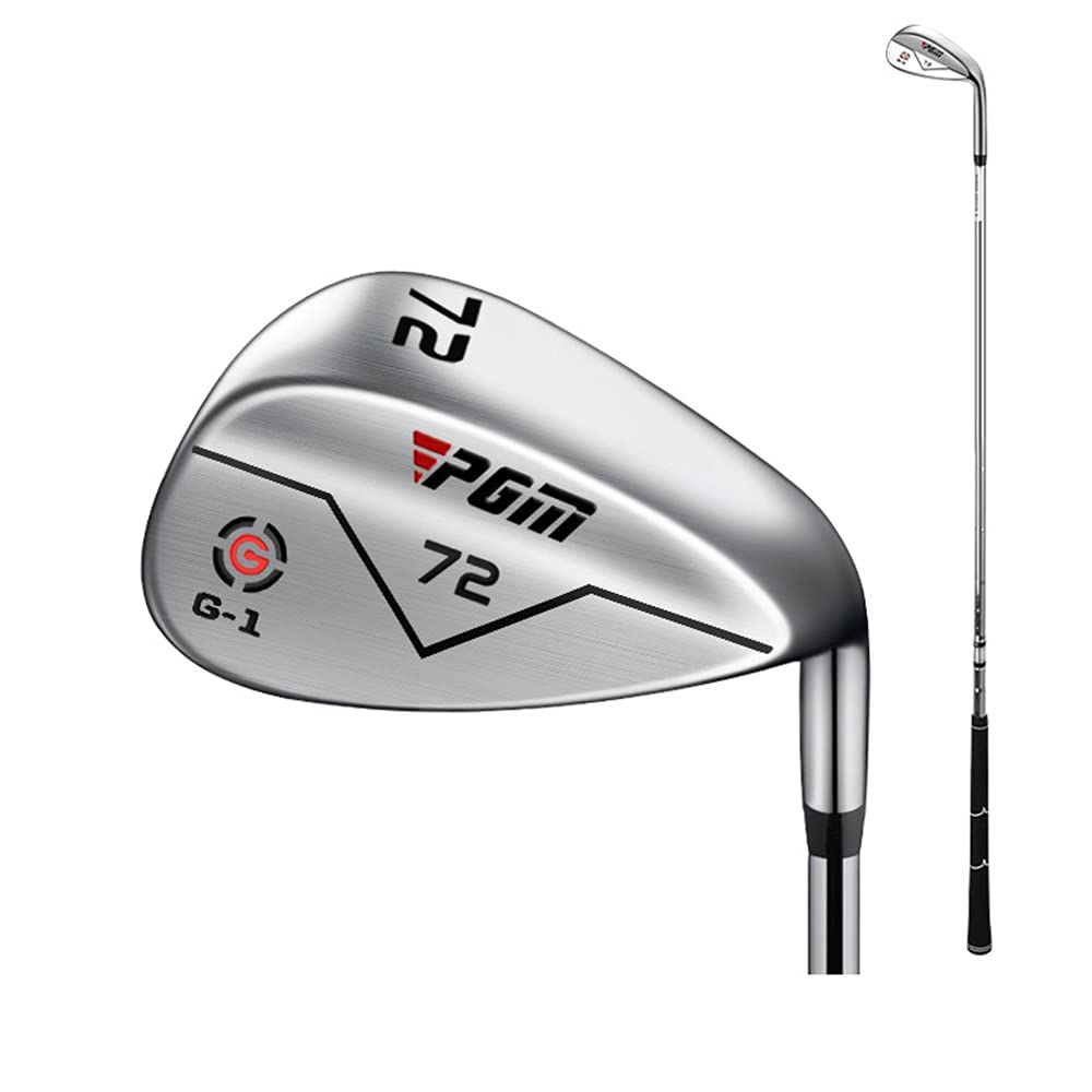BigGold 72 Degree Golf Sand Wedge for Men & Women - Right Handed Stainless Steel Golf Club with High Loft for Bunker Shots & Short Game (Silver) - Perfect for Sand Traps, Rough Terrain & Approach Shots