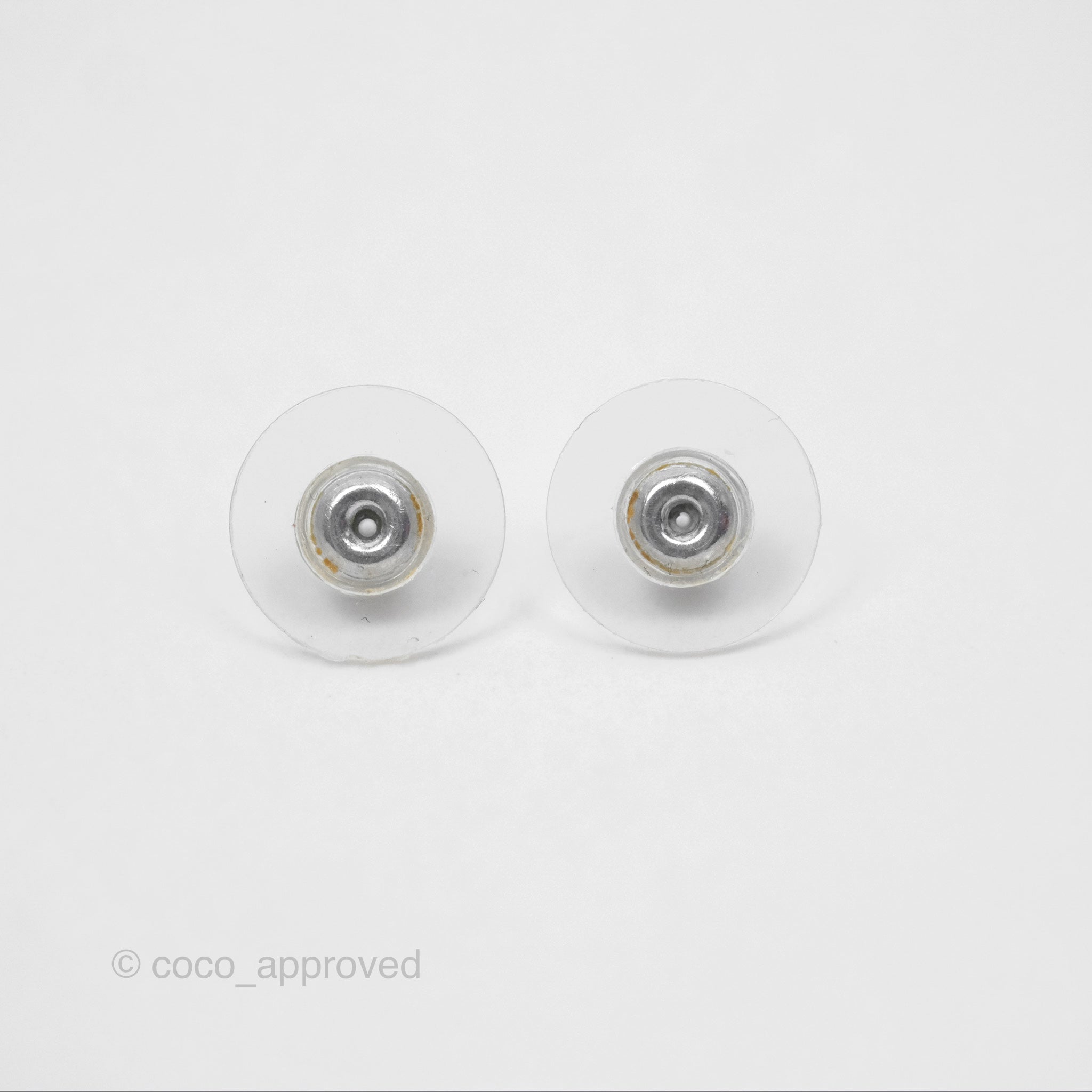 Chanel CC Round Earrings in Silver Tone - 19P Collection | Luxury Fashion Jewelry for Women, Perfect for Parties, Weddings & Special Occasions