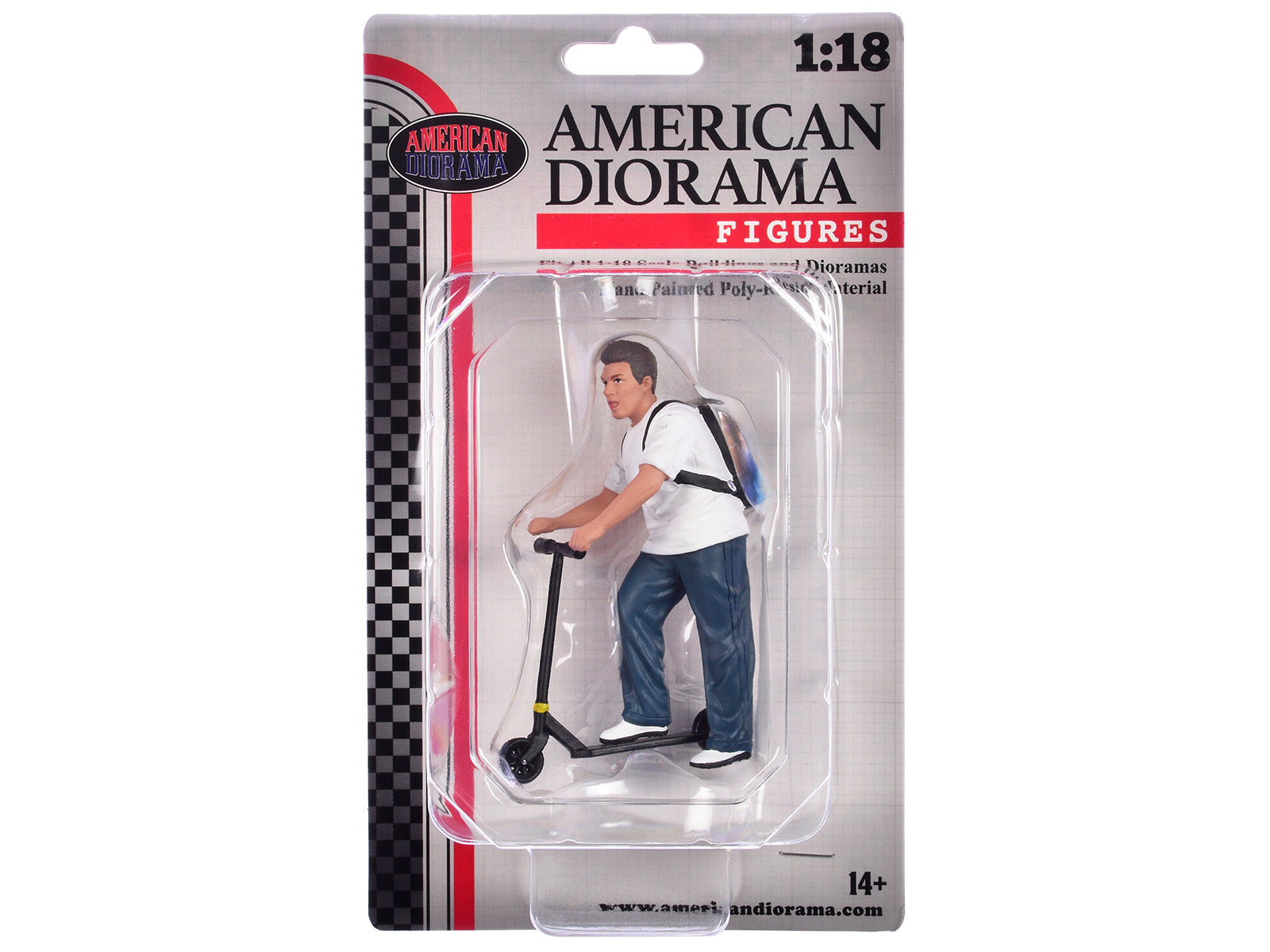 American Diorama Figure18 Series 2 - 1/18 Scale Model Car Accessory for Diecast Collectors | Perfect for Diorama Displays & Scale Model Scenes