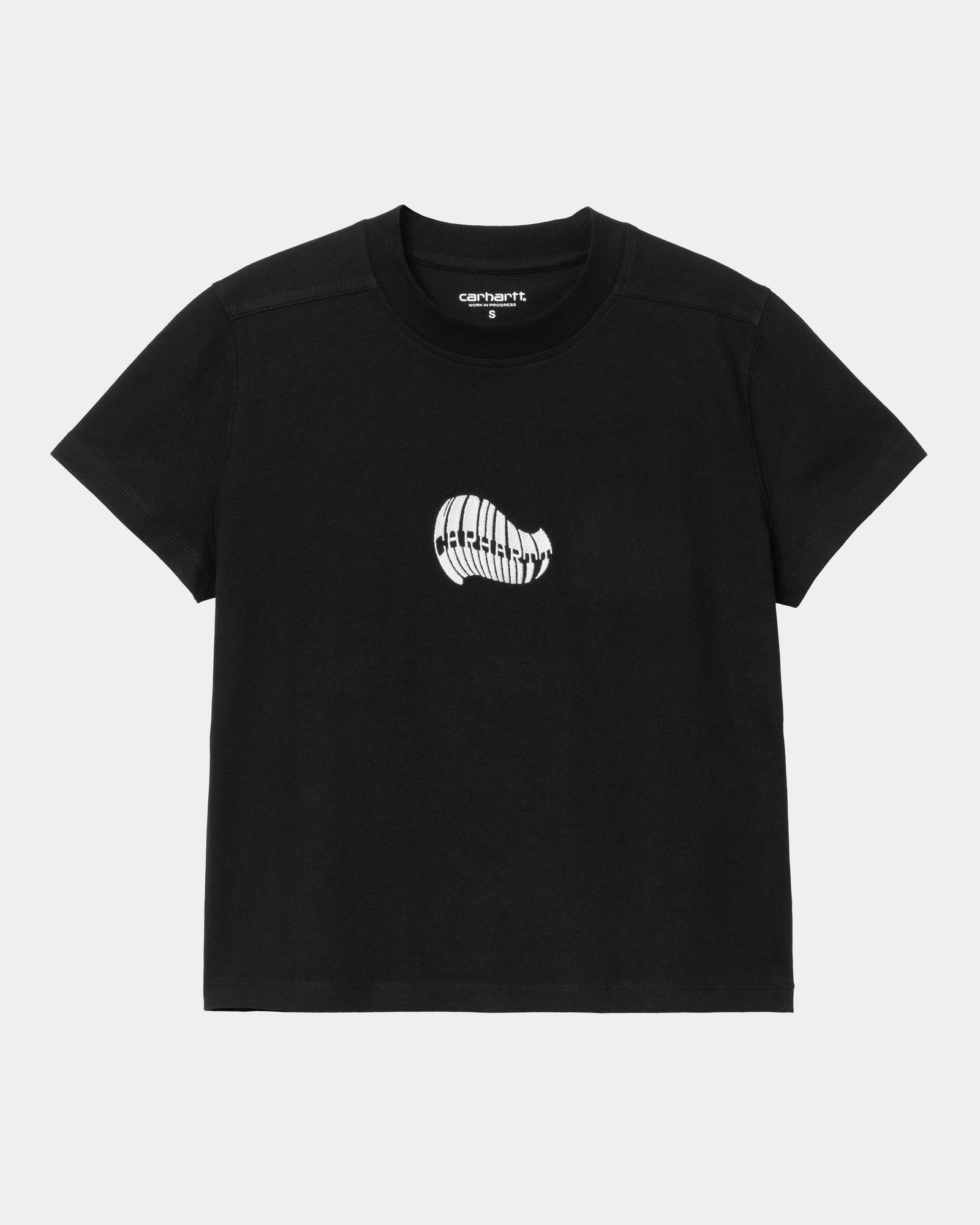 Women's Psshh Graphic T-Shirt - Black & Blue Fog | Casual Streetwear Tee for Everyday Wear & Outfits
