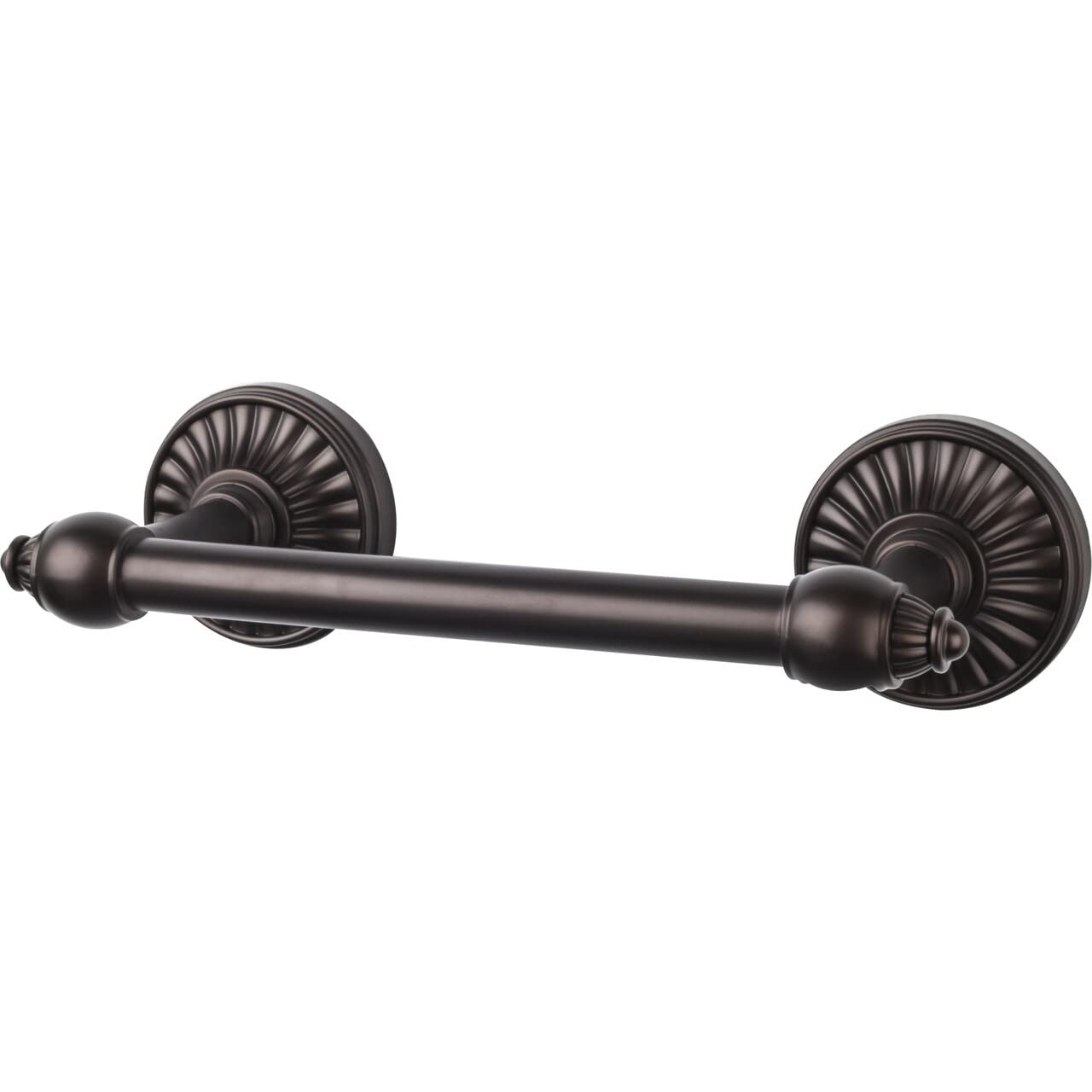 Tuscany Bath Non-Compression Tissue Wall Mount Toilet Paper Holder in Oiled Rubbed Bronze Finish - Perfect for Bathroom, Powder Room & Guest Bath Decor