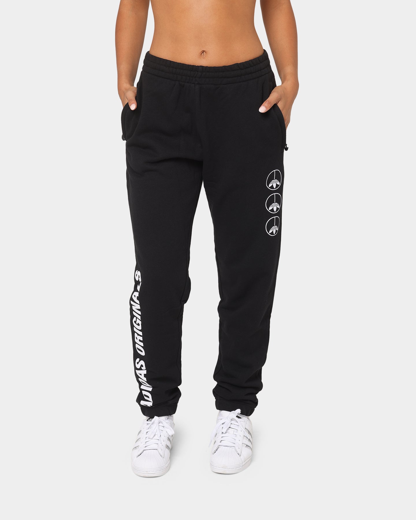 Adidas Graphics United Sweatpants for Men - Black Athletic Joggers for Running, Gym & Casual Wear