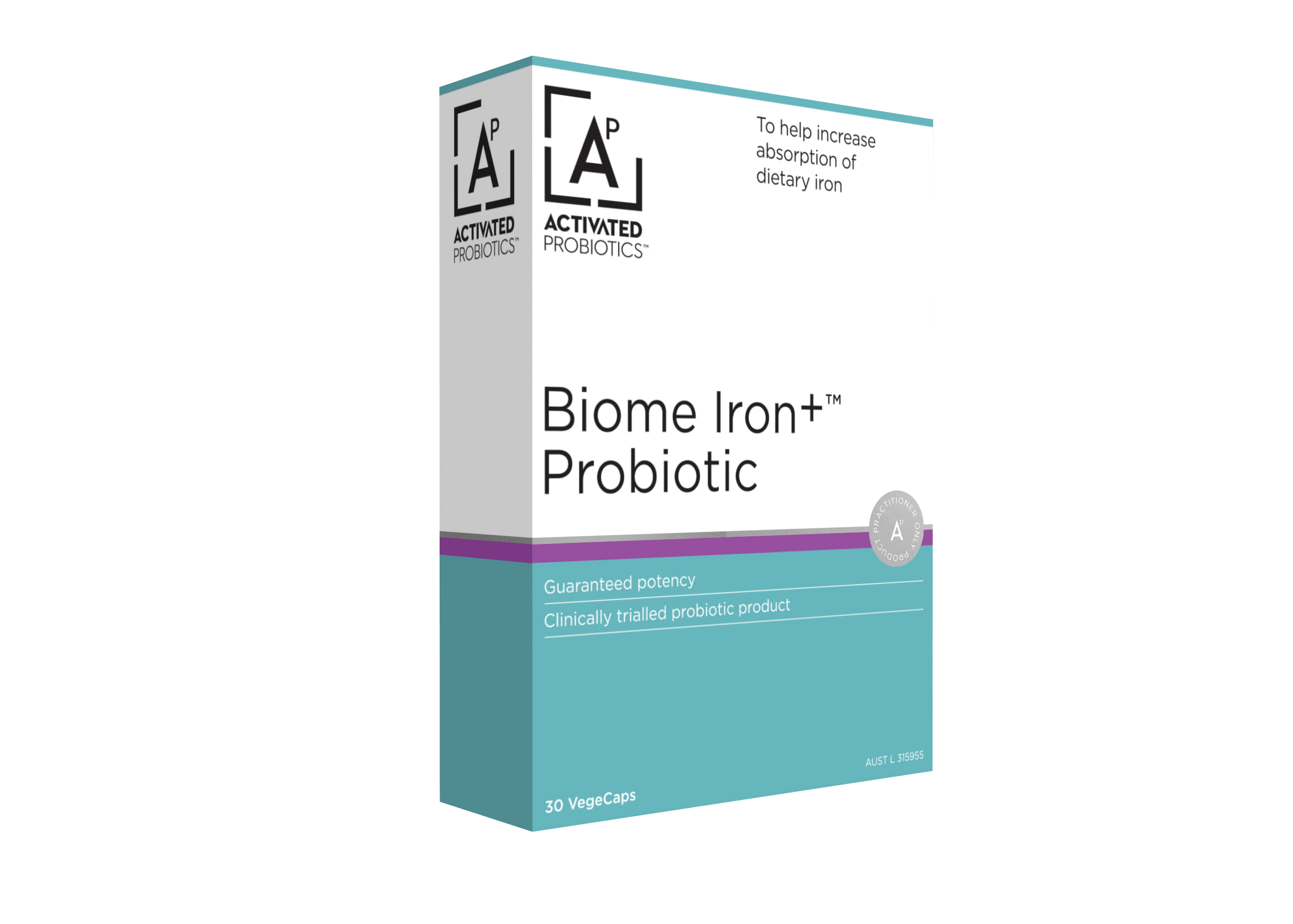 Activated Probiotics with Biome Iron+ for Gut Health & Immune Support - Ideal for Digestive Wellness & Daily Immunity Boost