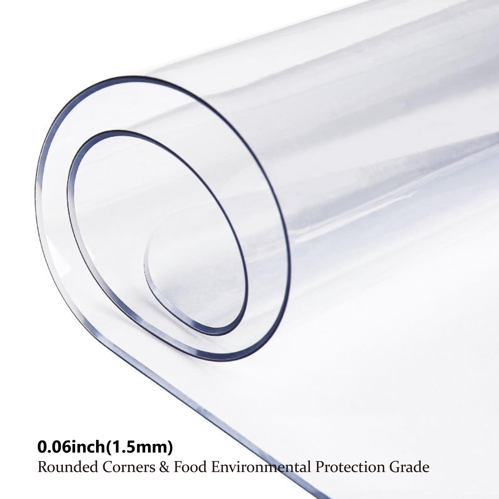 Frosted Transparent Desk Pad - 24