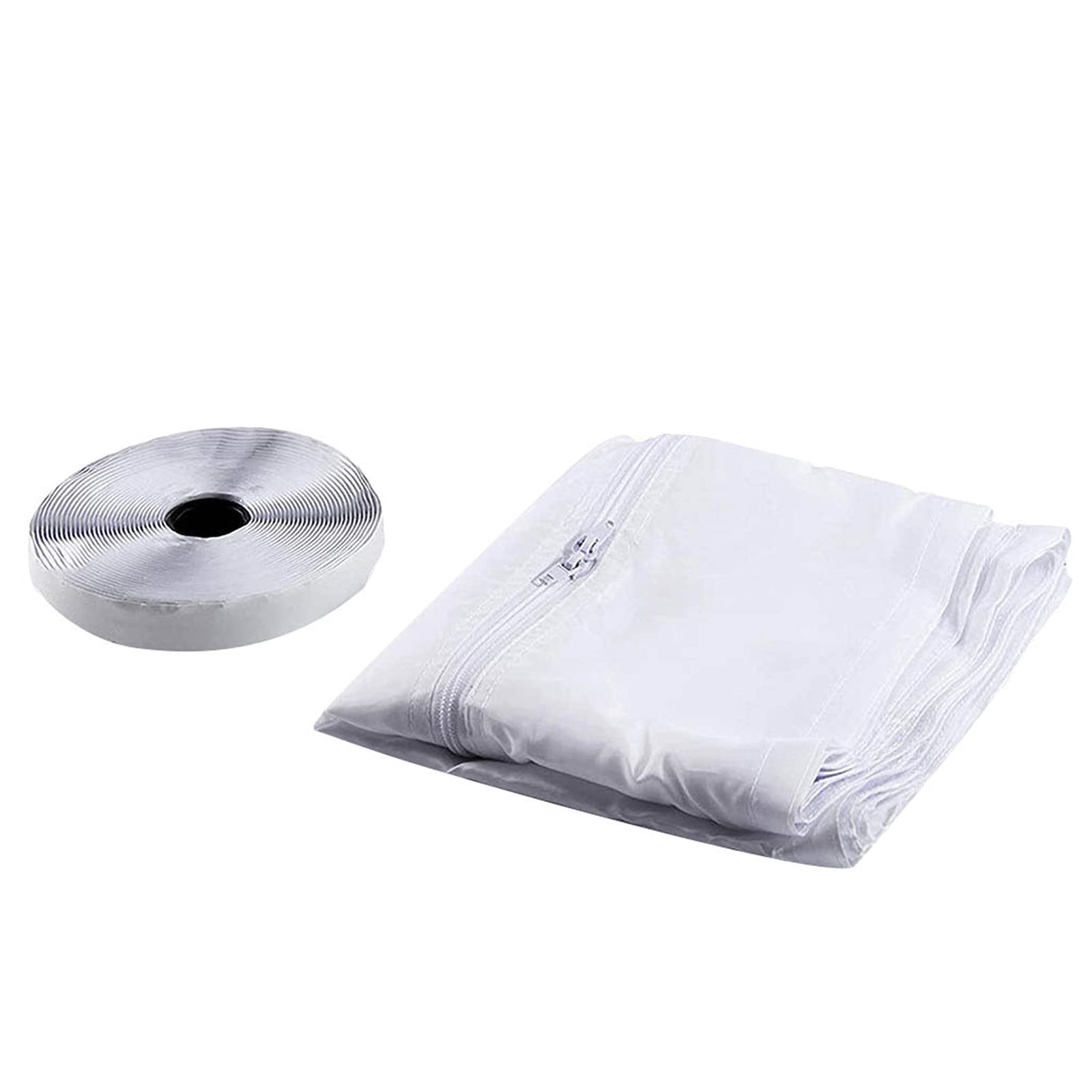 Universal Window Seal for Air Conditioner & Tumble Dryer - Easy Install AC Vent Cover with Zip & Adhesive Fastener - Perfect for Home, Office & RV Cooling Solutions