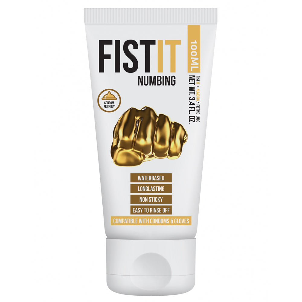 Fist It Water-Based Desensitizer Lubricant - Long-Lasting & Hypoallergenic for Enhanced Pleasure - Perfect for Sensitive Skin & Intimate Use