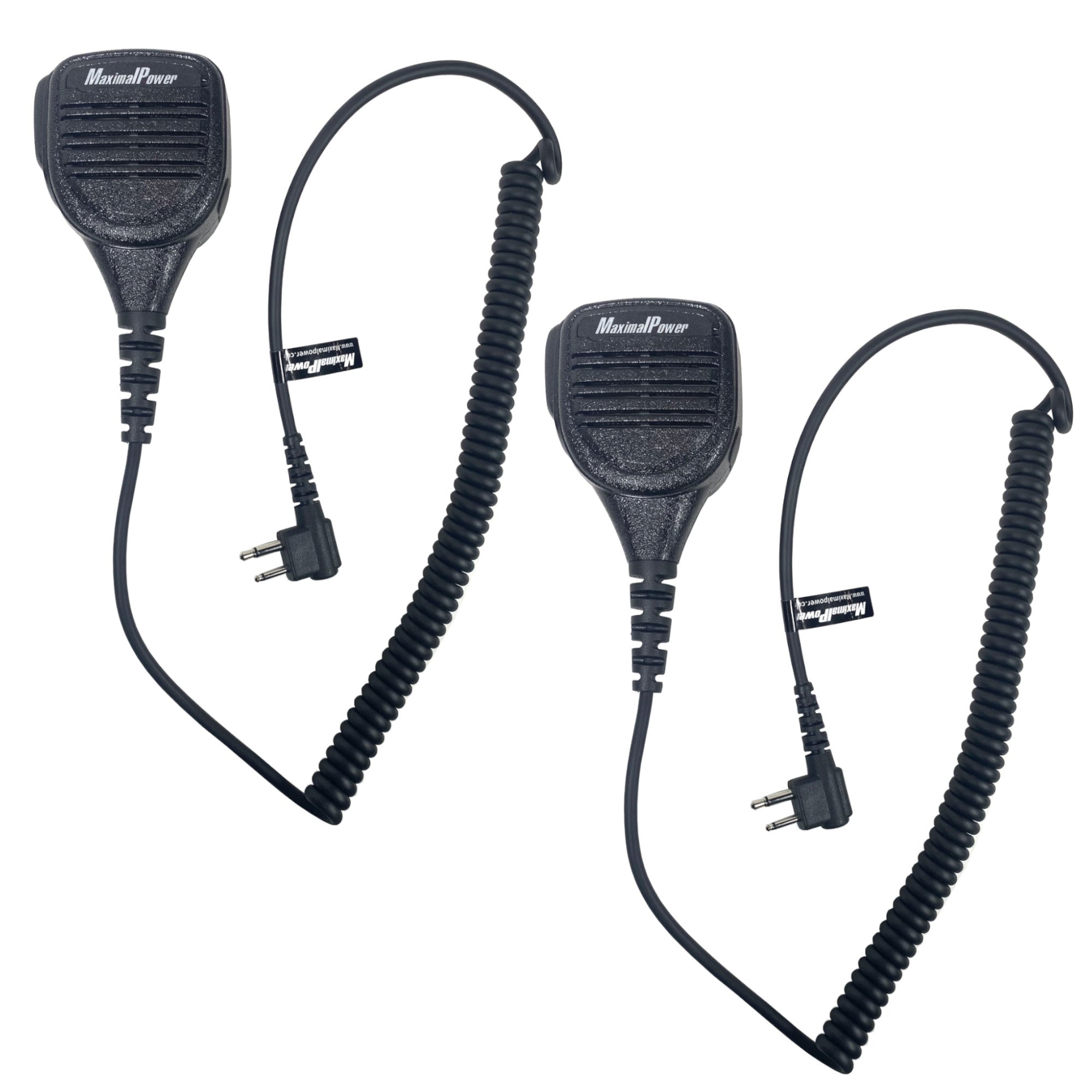 MaximalPower Speaker Mic for Motorola Radios CP100D CP200D CP185 CLS1410 CLS1110 BPR40D RDU4100 RDU4160D RMU2040 RMU2080D - High-Quality Hands-Free Communication for Construction, Security & Outdoor Activities