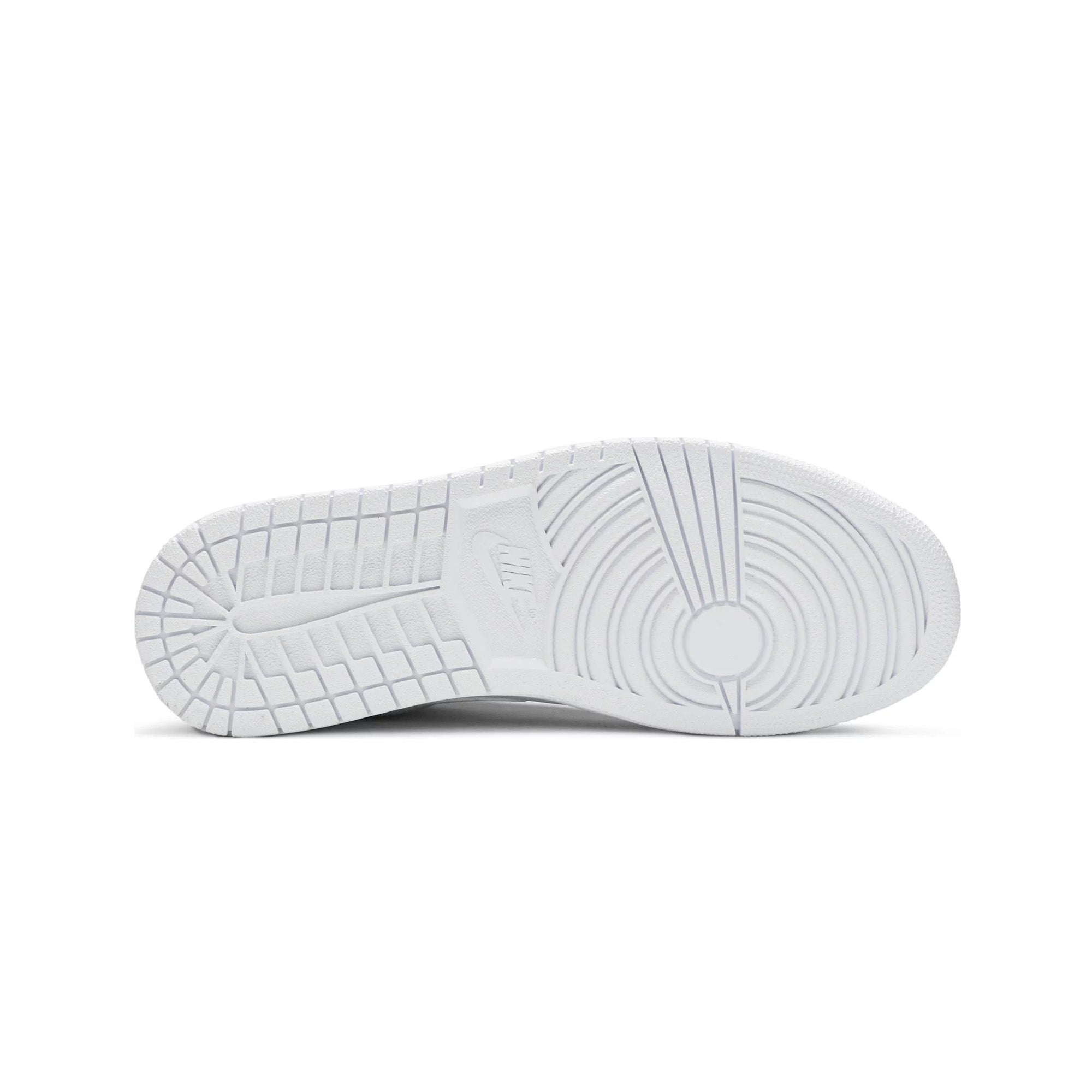 Air Jordan 1 Low 'Triple White Tumbled Leather' Sneakers (2020) - Men's Basketball Shoes for Casual Wear & Street Style Fashion