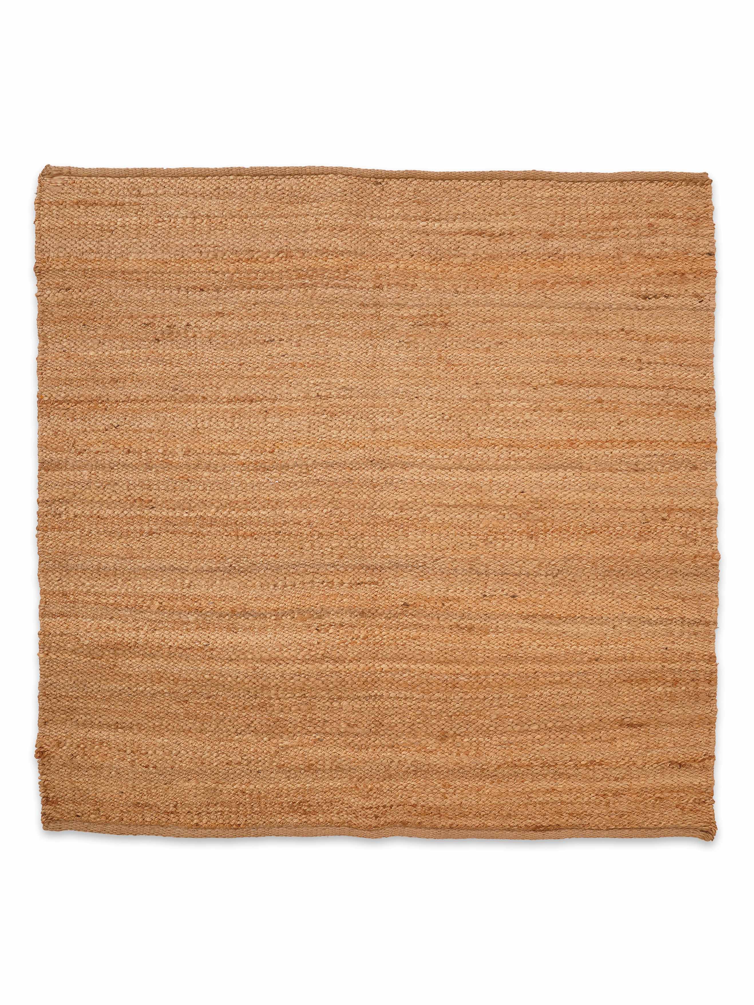 Classic Handwoven Jute Braided Rug - Natural Fiber Floor Mat for Living Room, Bedroom, or Entryway - Eco-Friendly Home Decor