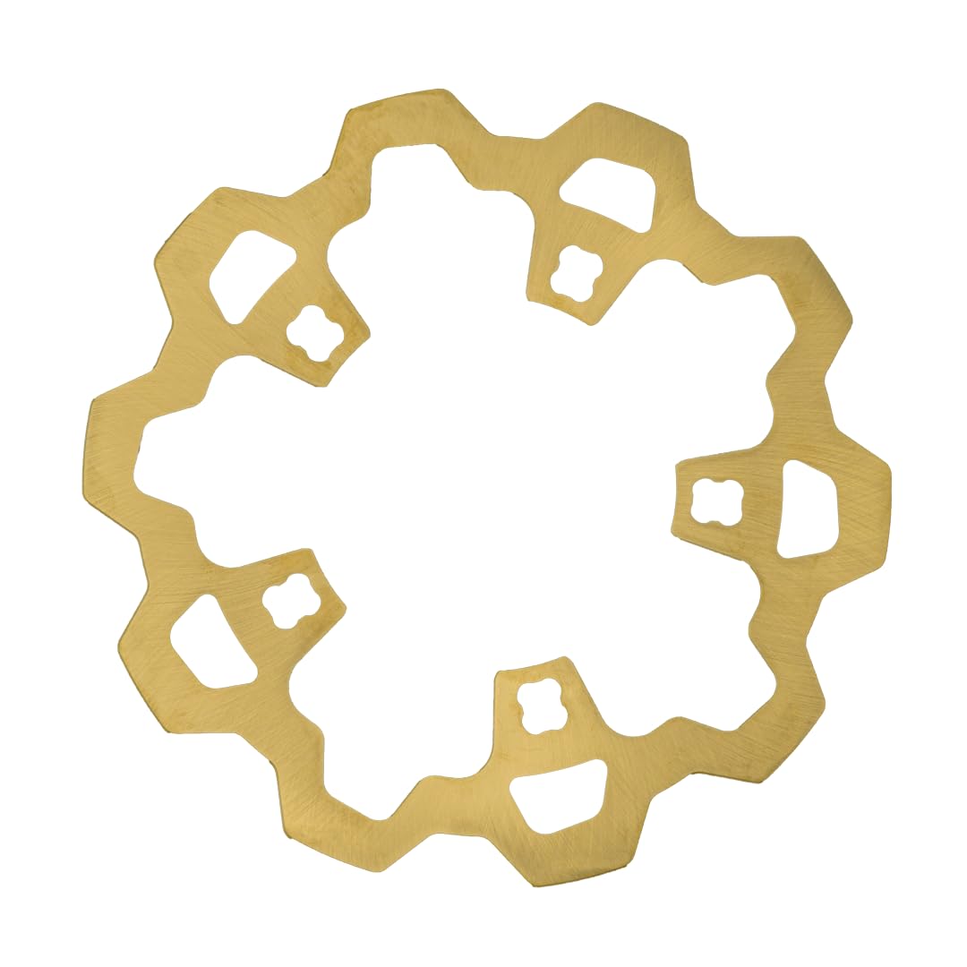Lyndall Racing Brakes 3-232 Enforcer One Piece Rotor - Gold | High Performance Brake Rotor for Racing & Street Cars | Perfect for Track Days & High-Speed Driving