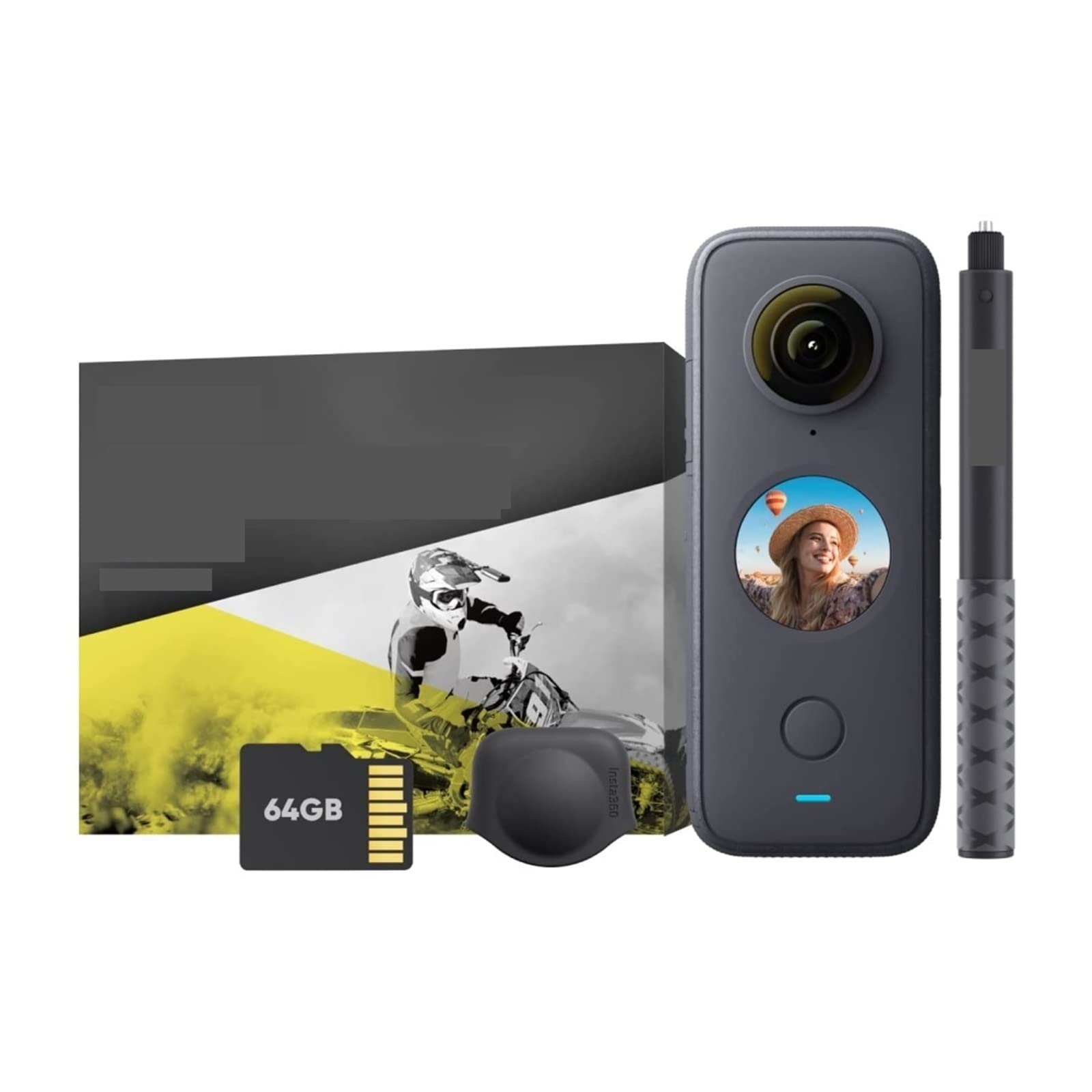 4K30fps Waterproof Action Camera with Image Stabilization - Touch Screen, AI Editing & Live Streaming - High Frame Rate Stable Performance for Motorcycle Riding, Vlogging & Outdoor Sports