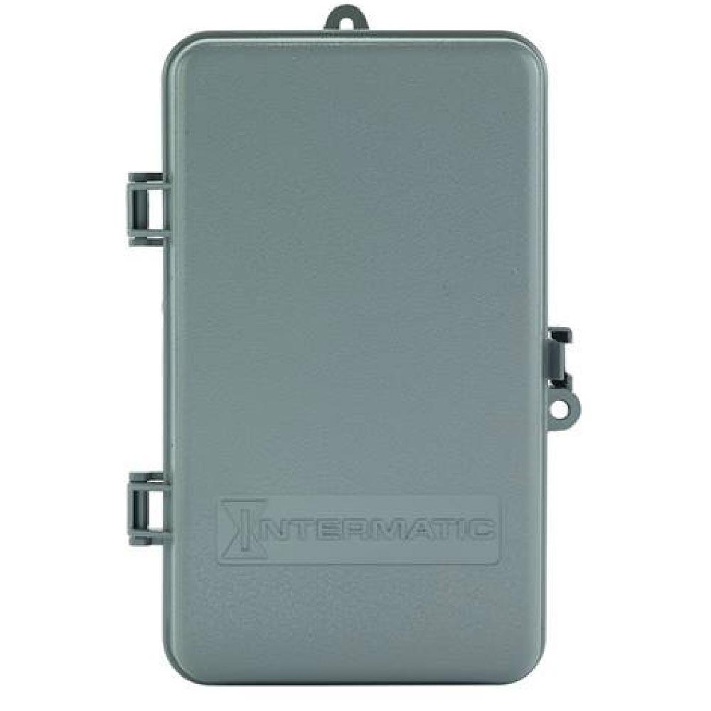 40 Amp 240 Volt 24-Hour Outdoor Mechanical Timer Switch DPST Gray - Heavy Duty Waterproof Timer for Pool Pumps, Sprinklers & Outdoor Lighting