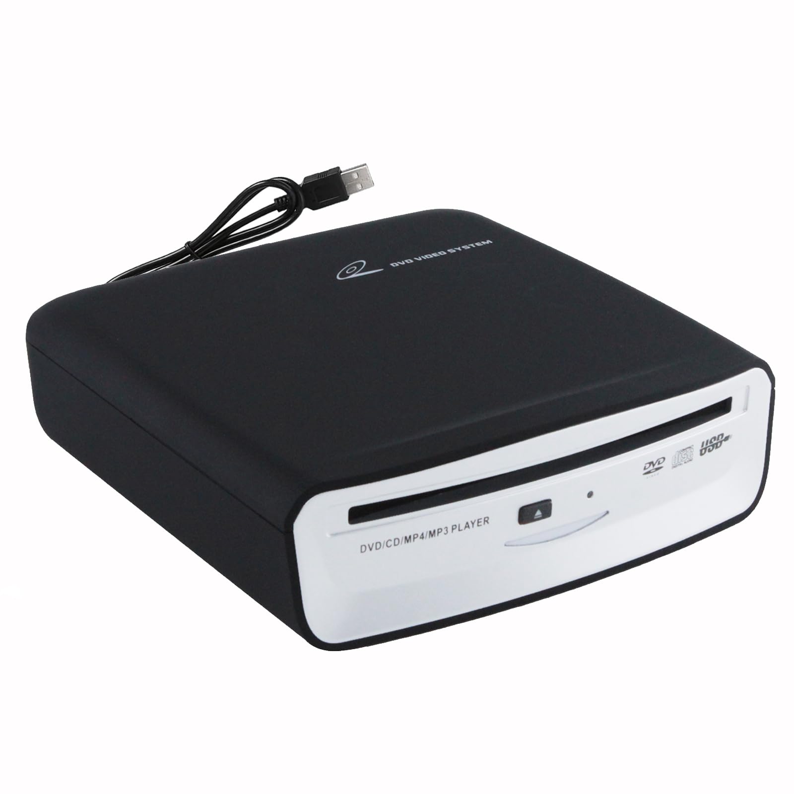 Portable USB External Car CD Player - Universal Plug & Play for Android Navigation, TV, MacBook Pro, Laptops & Desktops | Perfect for Road Trips, Commuting & In-Car Entertainment