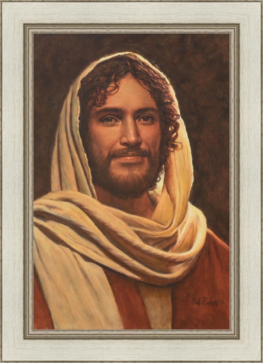 Emmanuel By Del Parson - Premium Religious Wall Art for Home & Church Decor - Perfect for Living Rooms, Bedrooms & Worship Spaces