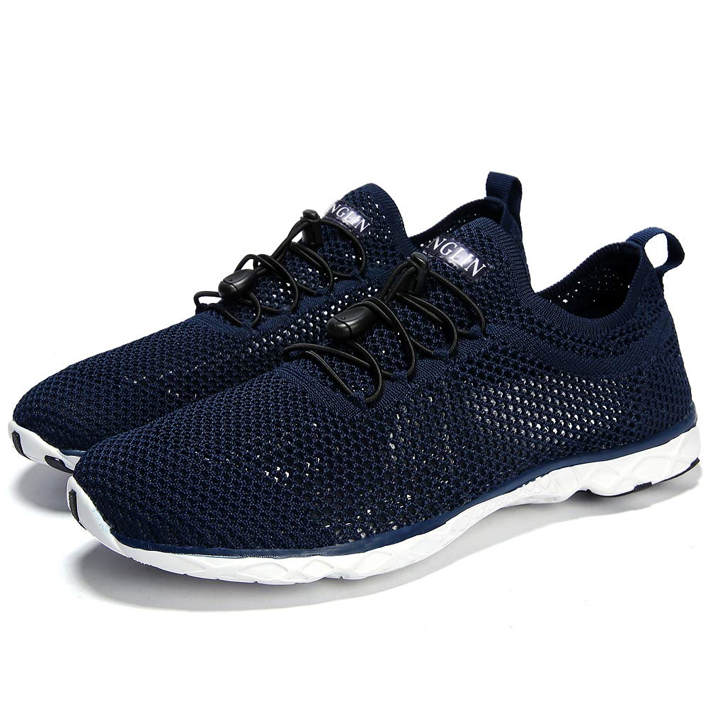 **Men's Quick-Dry Water Shoes for Swimming, Beach & Outdoor Activities – Lightweight Aqua Shoes for Men**