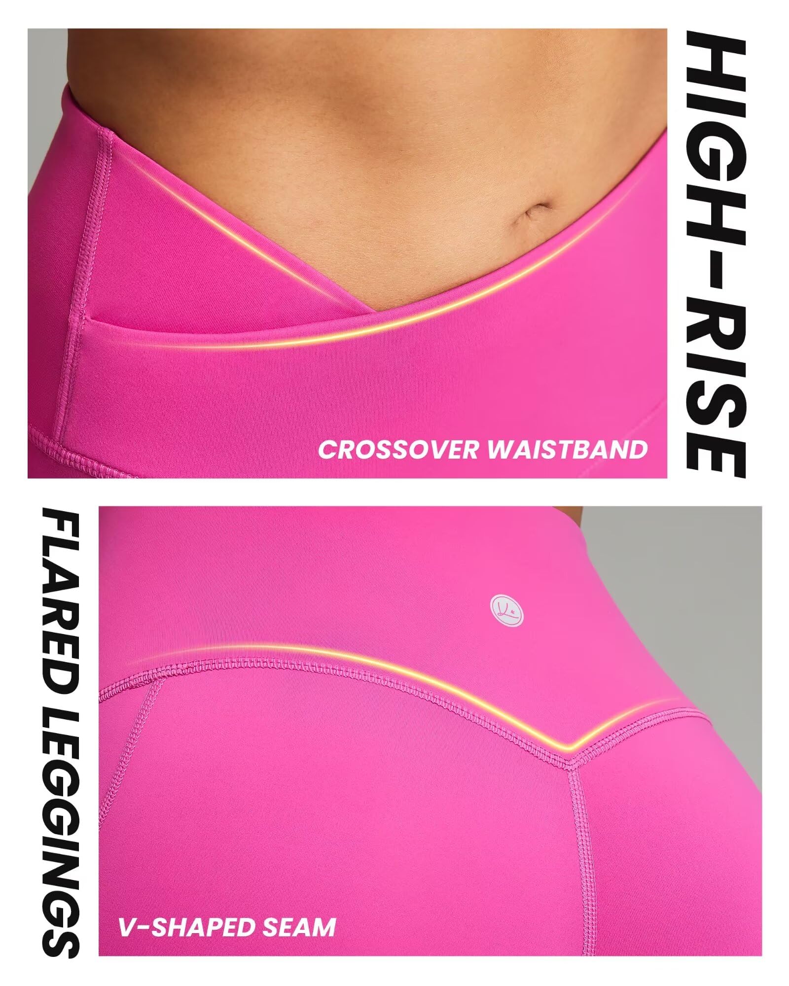 High Waist Flared Yoga Pants for Women - Stretchy Bootcut Leggings for Workout & Lounge | Perfect for Yoga, Gym, and Casual Wear