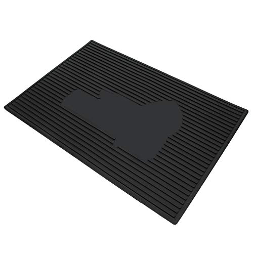 Professional Barber Tool Pad - Non-Slip Salon Hairdresser Mat for Cutting, Styling & Shaving - Perfect for Barber Shops & Home Grooming Stations
