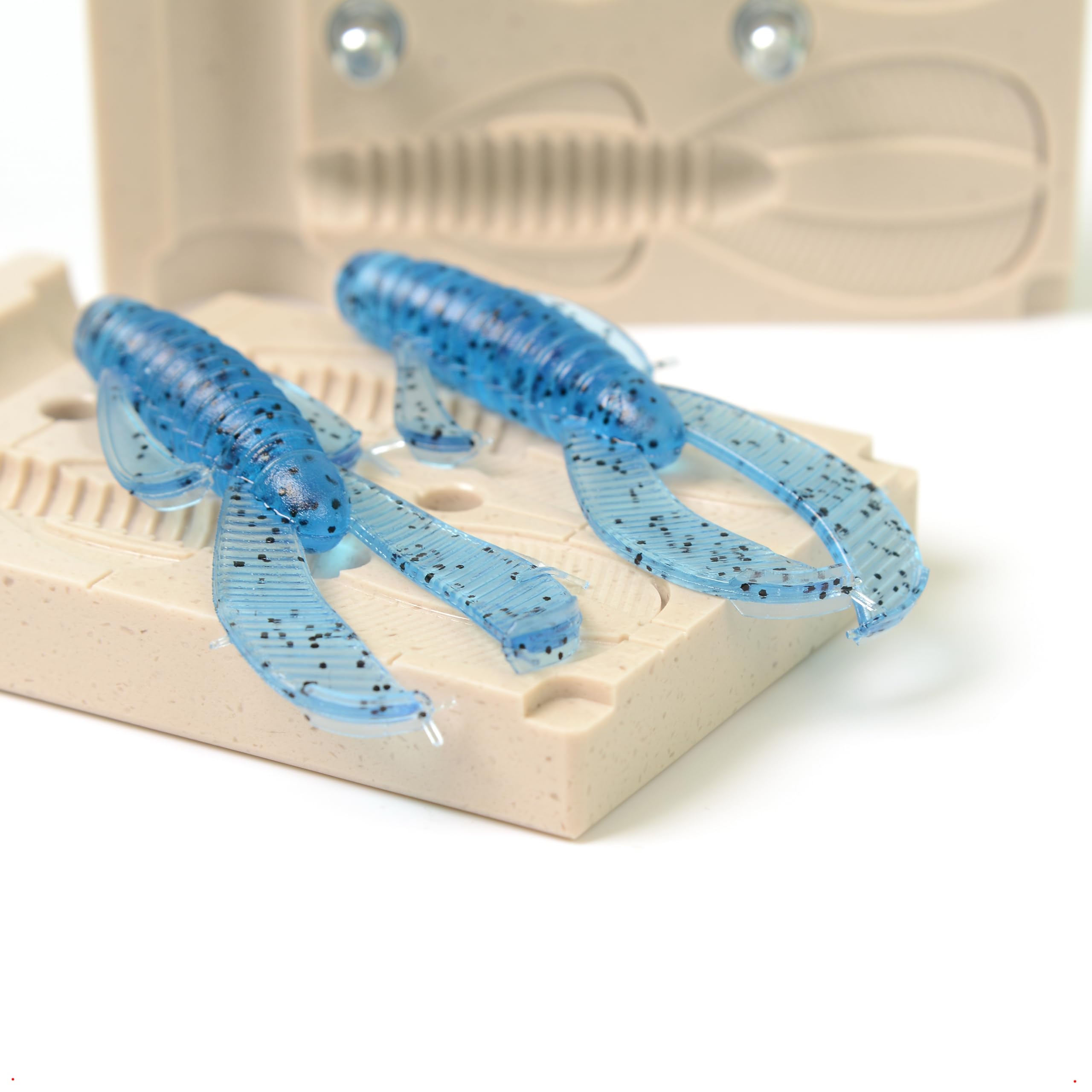 Premium Soft Plastic Molds for Fishing Lures - 2.5