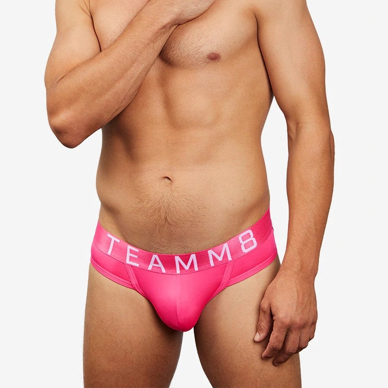 Teamm8 Spartacus Jockstrap for Men - Breathable Pink Athletic Support Underwear for Gym, Running & Sports | Comfortable & Stylish Design