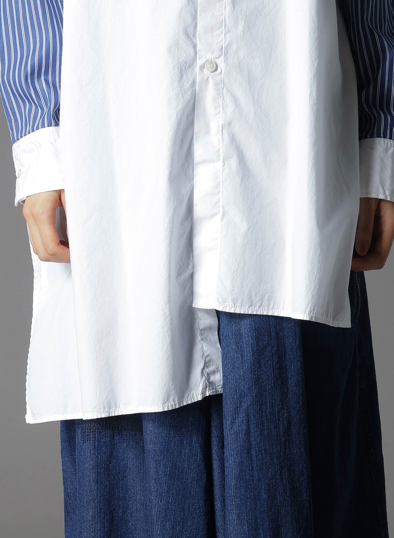 Premium Cotton Broad Stripe Non-Fusible Men's Dress Shirt - Perfect for Business Casual, Office Wear & Formal Occasions