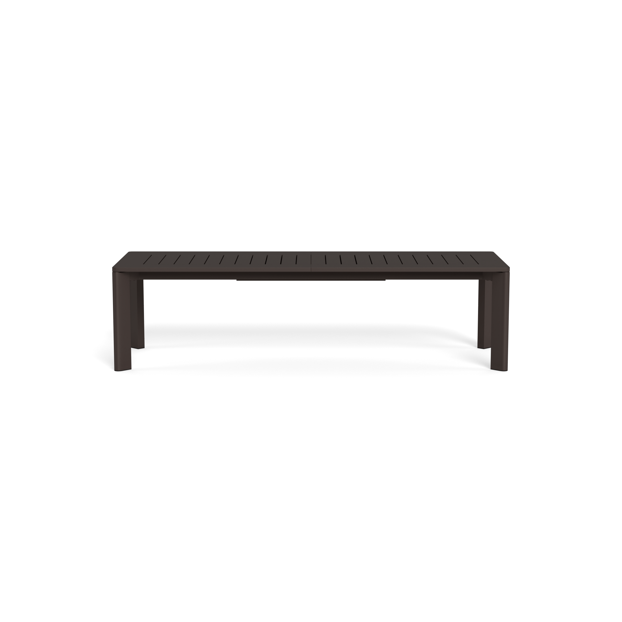 Byron Aluminum Extendable Dining Table - Modern & Durable for Indoor/Outdoor Use | Perfect for Patio, Garden, or Small Space Dining