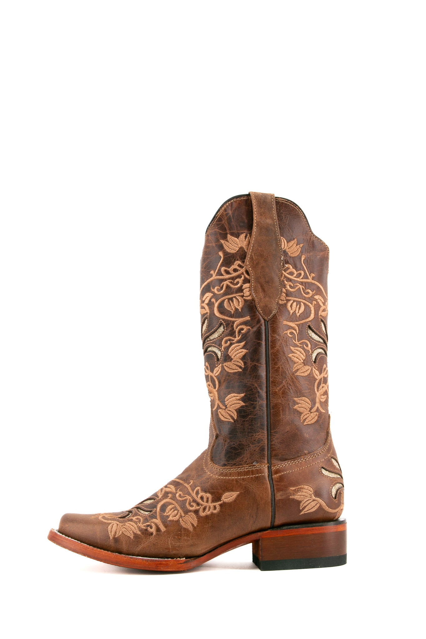 Frontier Cowgirl Boots for Women - 250 Capuchino Brown Western Ankle Boots for Fall | Perfect for Rodeo, Country Dancing & Casual Outfits