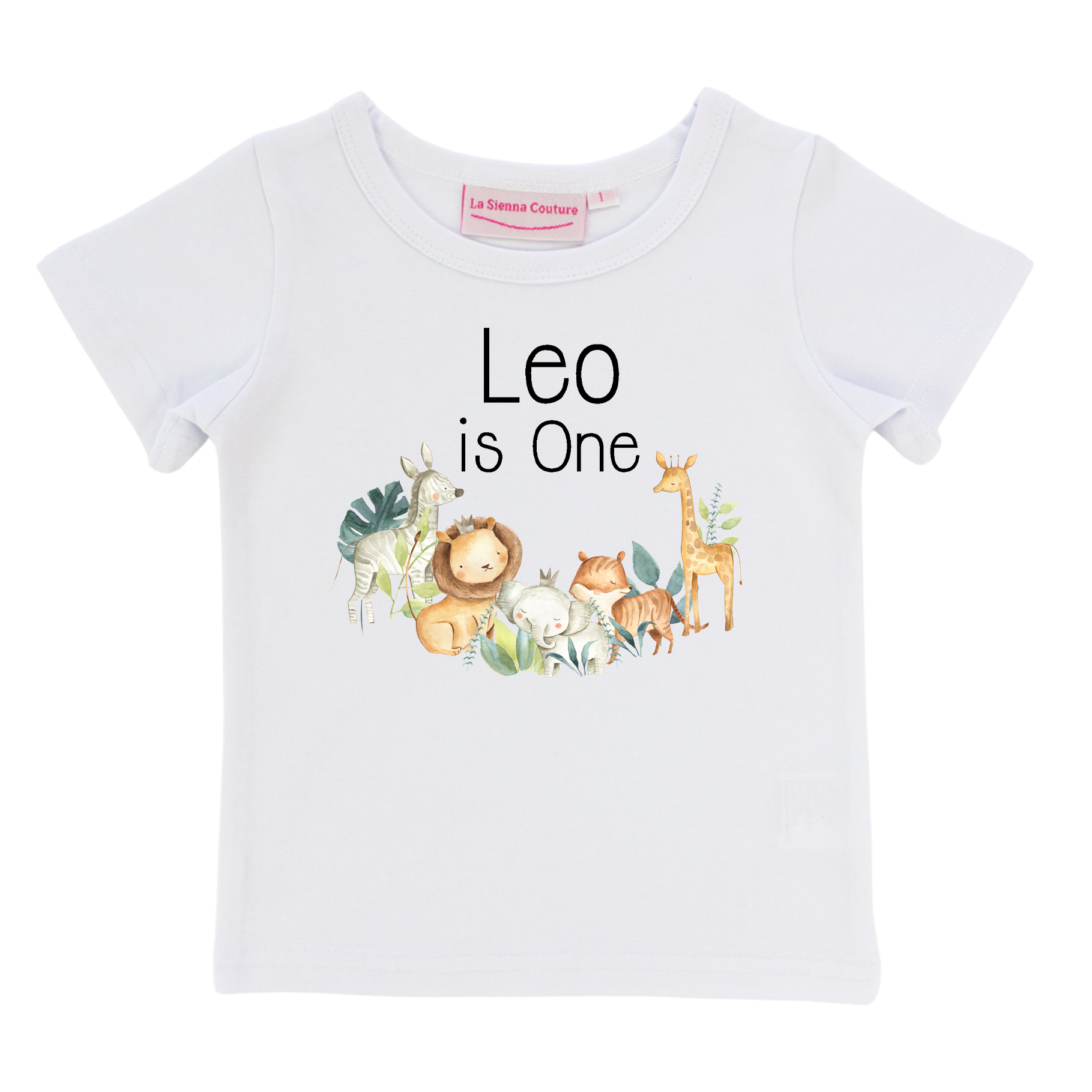 Custom Animal Birthday Unisex T-Shirt - Fun & Comfortable Graphic Tee for Kids & Adults - Perfect for Birthday Parties, Casual Wear & Gifts