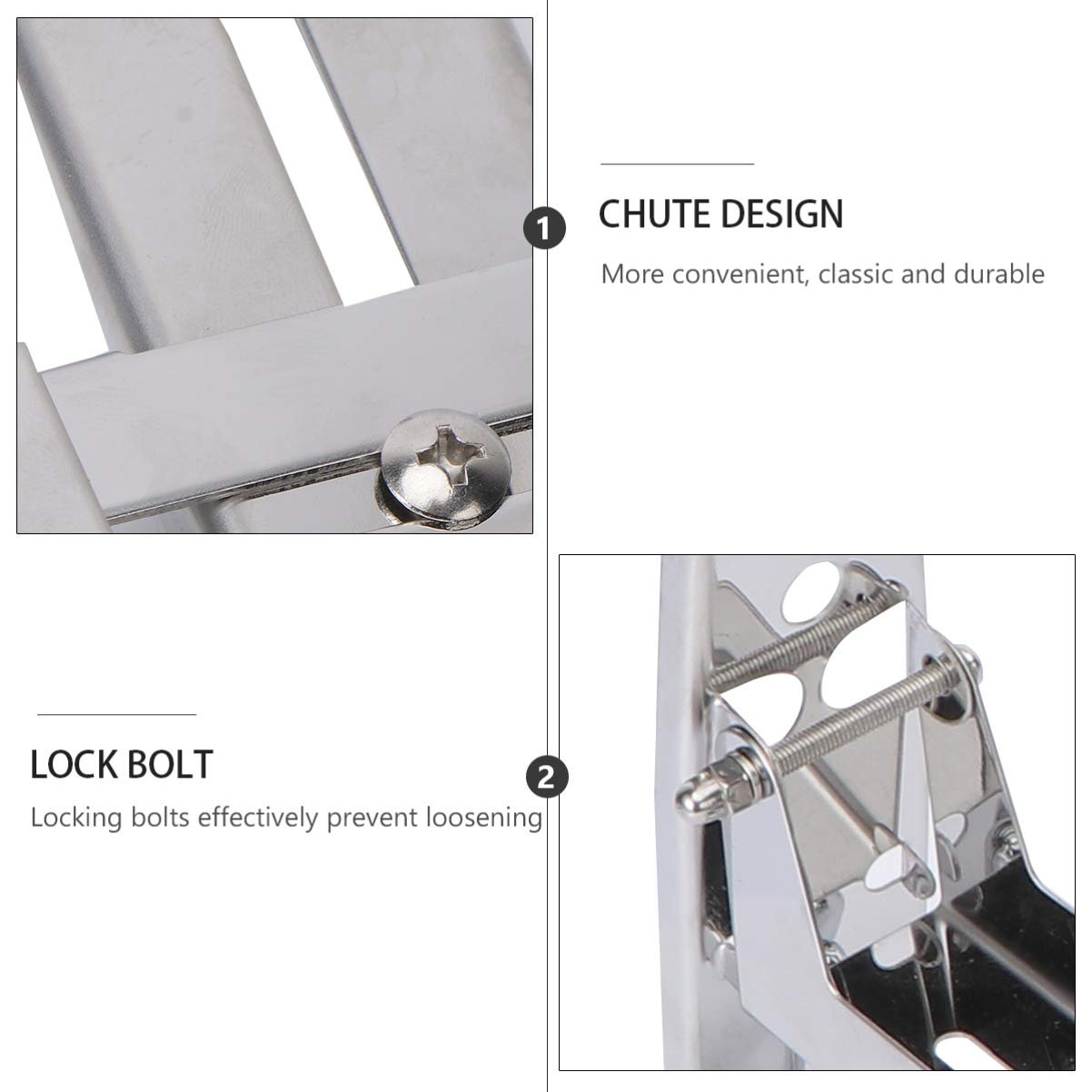 Cabilock 1-Piece Heavy Duty Microwave Oven Mount Shelf Bracket - Adjustable Kitchen Storage Rack, Retractable Space Saver for Small Kitchens - Perfect for Apartments, Dorms & RVs