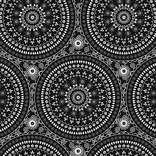 Black Bandana Medallion