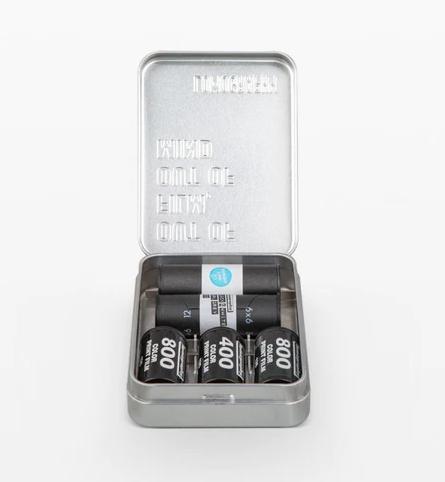 Lomography Metal Film Case for 135 & 120 Film - Compact Protective Storage for Analog Photography Enthusiasts | Perfect for Travel, Hiking & Film Safekeeping
