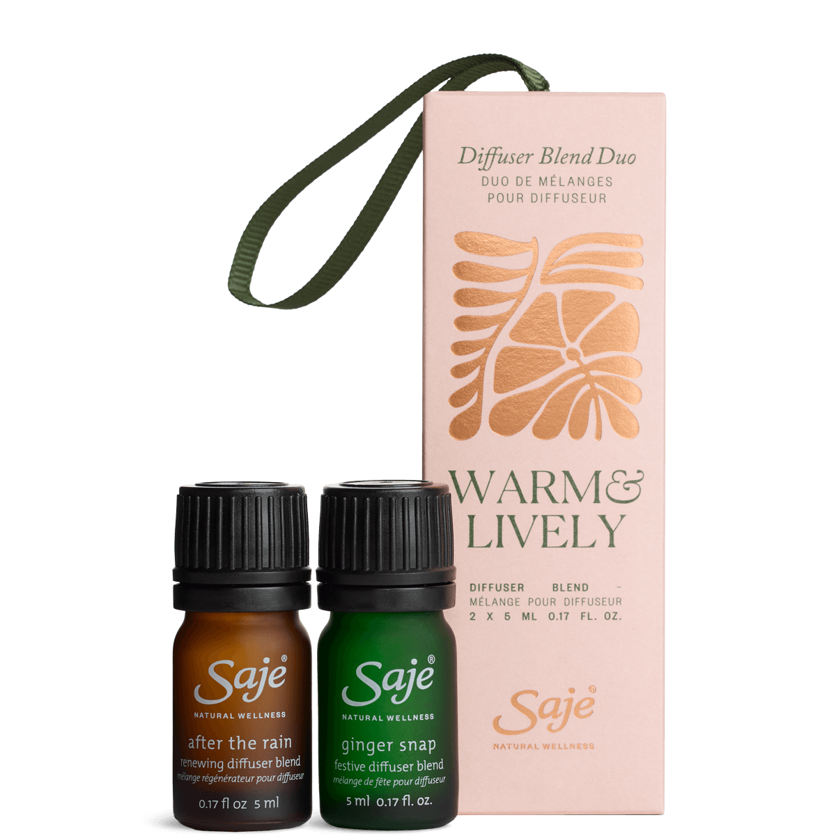 Warm & Lively Essential Oil Diffuser Blend Duo - Perfect for Relaxation, Aromatherapy & Home Spa