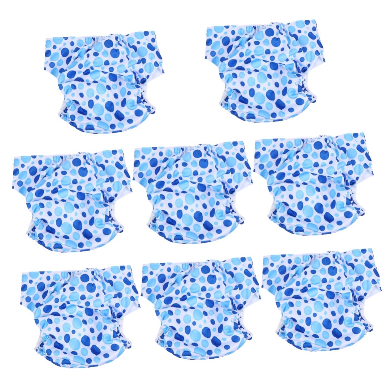 Healeved 8 Pcs Adult Diapers for Women & Men - Disposable Briefs, Incontinence Underwear, Overnight Protection - Ideal for Bedwetting, Postpartum Care, and Elderly Use