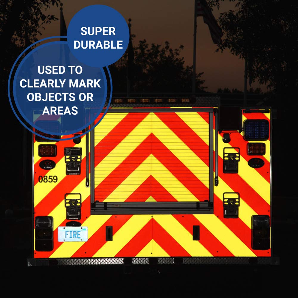 3M 3430 White Micro Prismatic Reflective Tape - 8