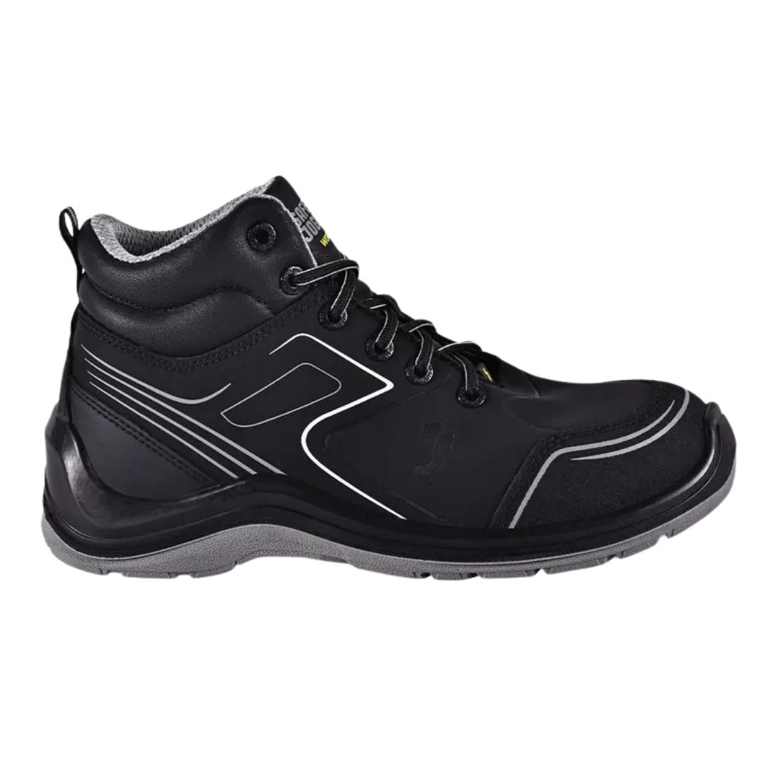 Safety Jogger Flow 3 MID Unisex Composite Toe Work Safety Shoes - Lightweight & OSHA Compliant for Construction, Warehouse & Industrial Work