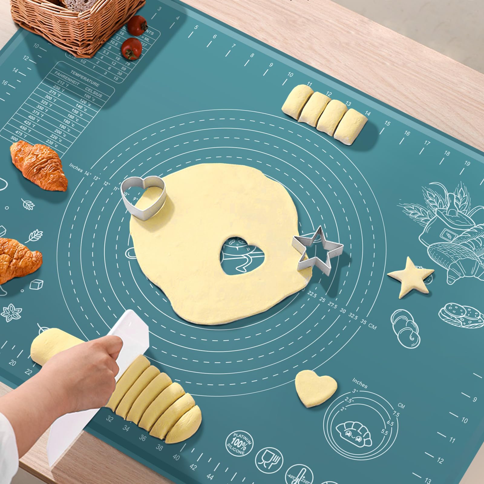 Extra Thick Non-Stick Silicone Baking Mat 28