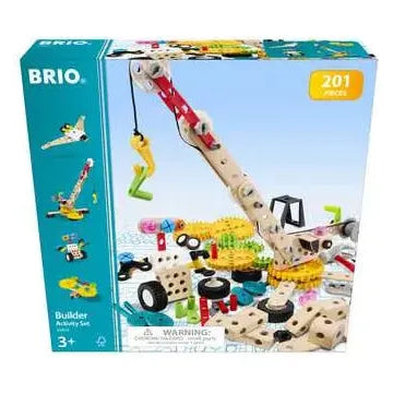 Brio Builder Activity Set 34604 - Creative STEM Building Toy for Kids Ages 3+ | Perfect for Preschool Learning, Indoor Play & Family Bonding Time