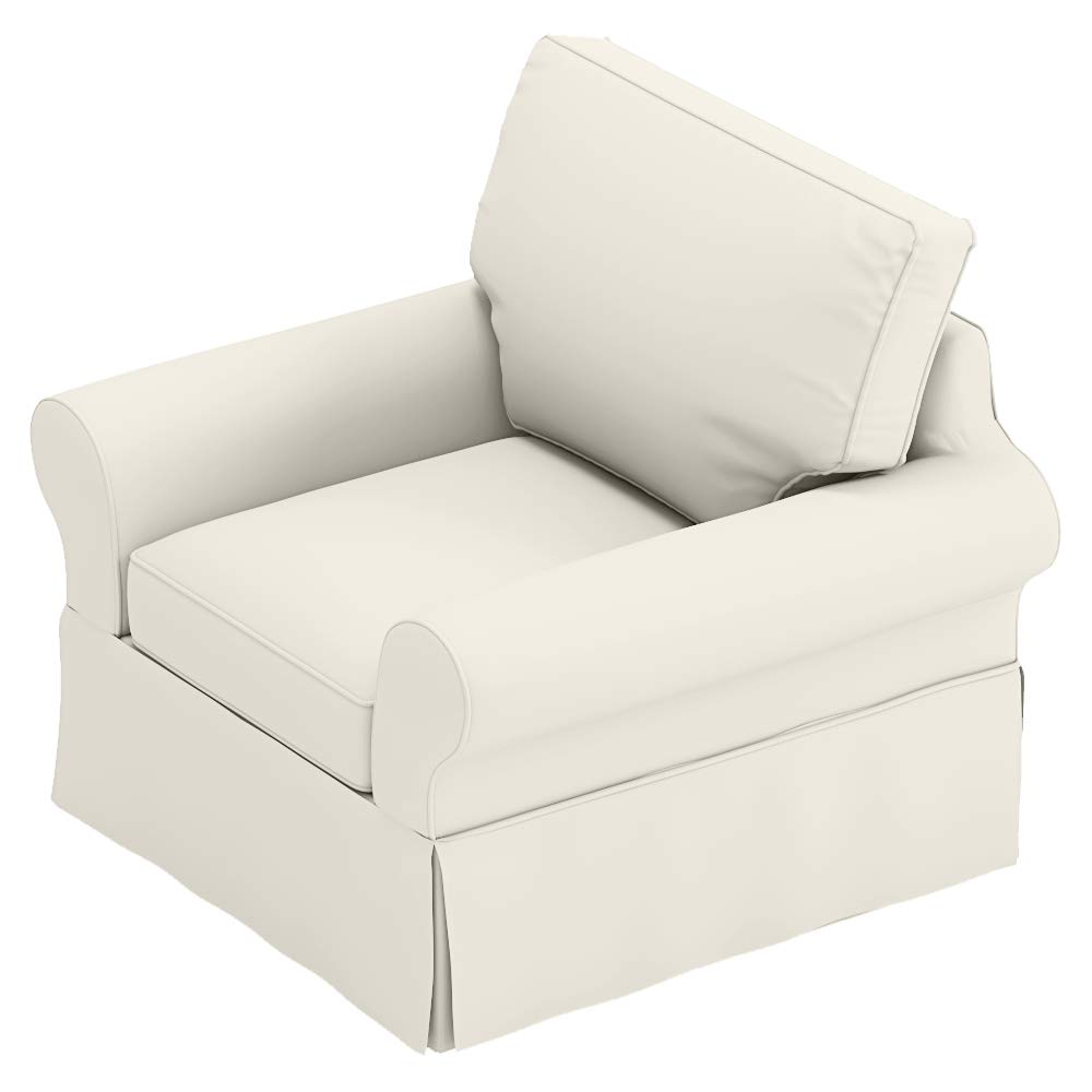 Pottery Barn PB Basic Chair Cover - Sofa Slipcover Replacement for 39.5
