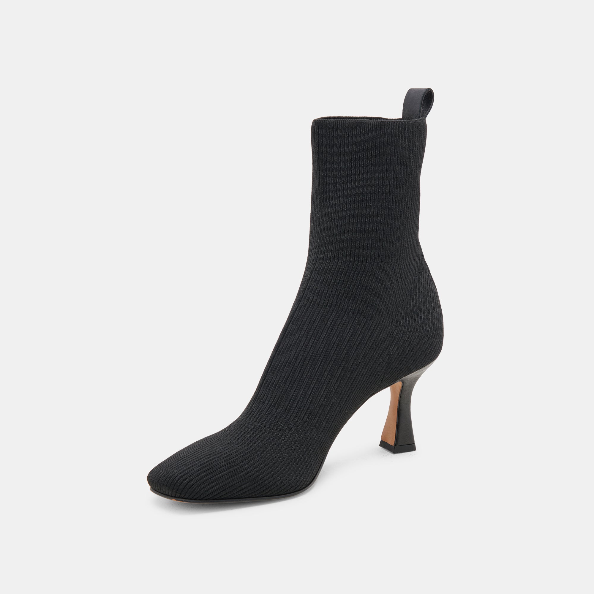 Glamorous Black Knit Boots for Women - Stylish & Comfortable Winter Boots for Casual Outfits, Office Wear & Night Out