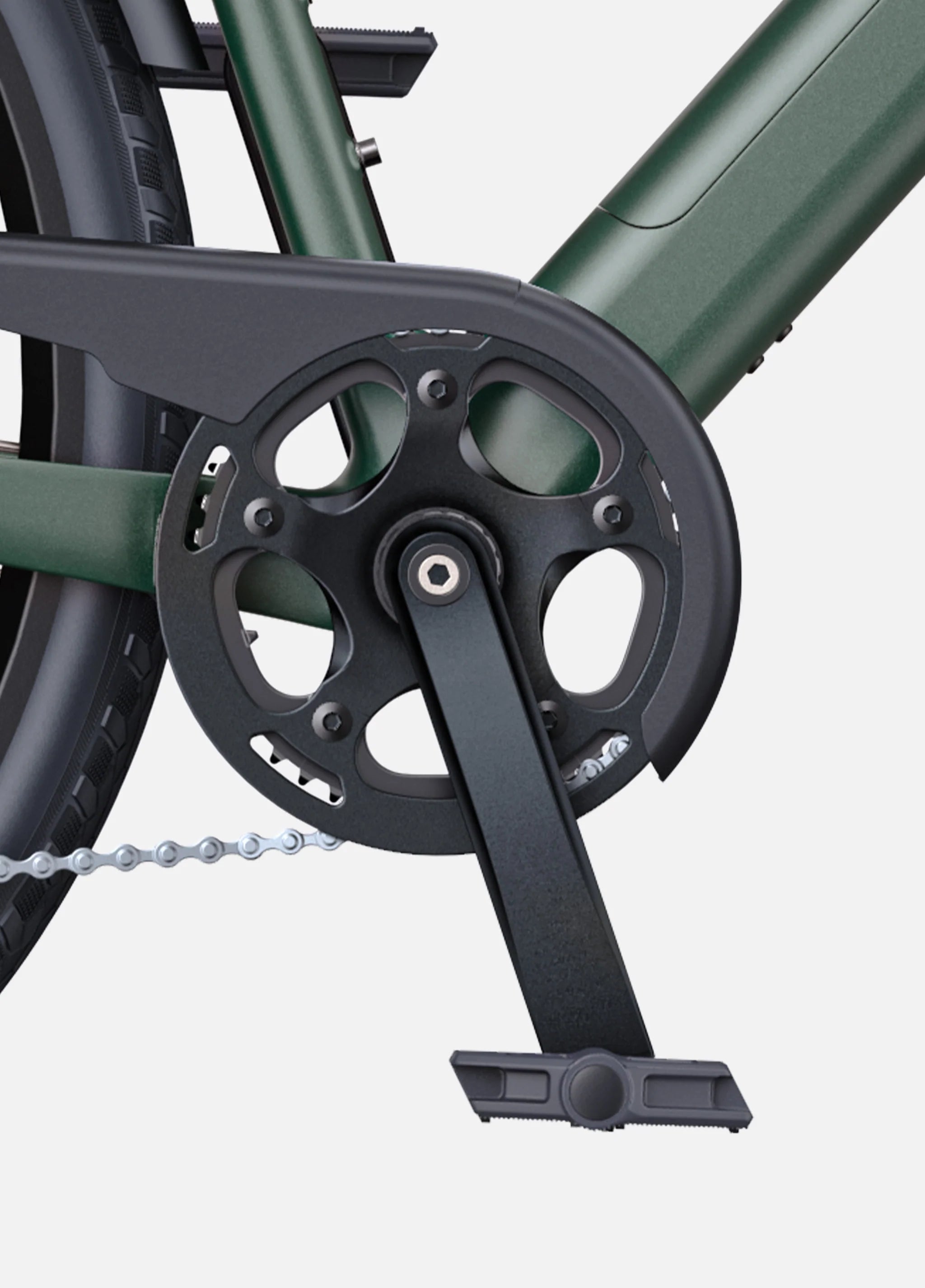 MAPFOUR N1 AIR 250W Ultra Lightweight Electric Bike - 100KM Long Range Carbon Fiber Frame - Perfect for Urban Commuting & City Riding