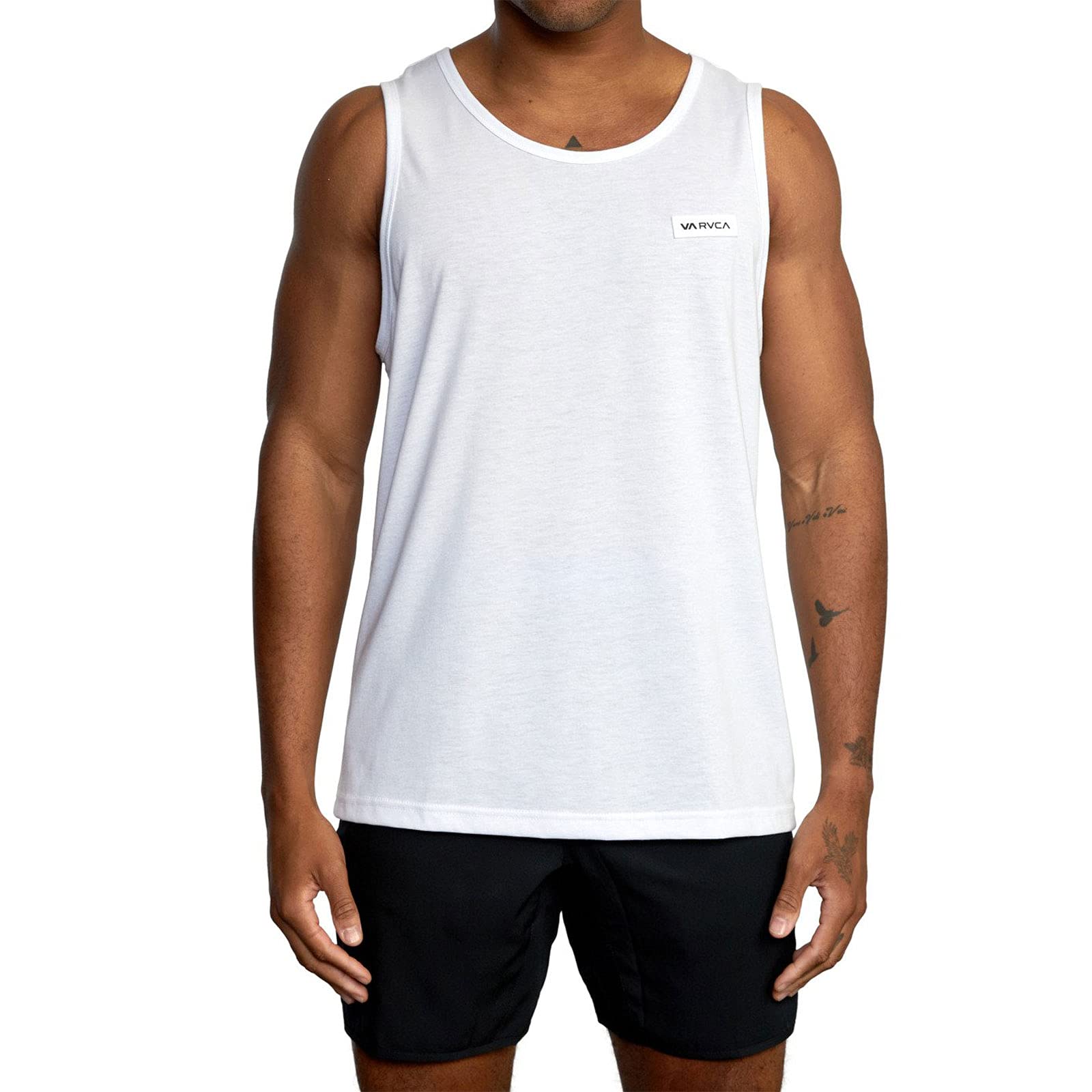 RVCA Men's Icon Tank Top - Breathable & Lightweight Athletic Shirt for Gym, Running & Workouts | Quick-Dry Performance Fabric for Active Lifestyles
