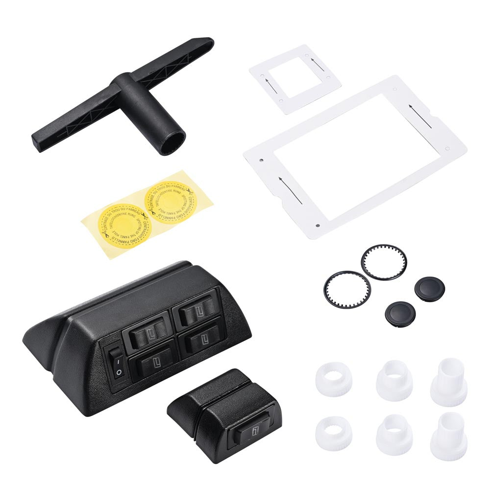 TheLAShop 2 Window Electric Power Conversion Kit for Cars, Trucks & SUVs - Easy DIY Installation for Manual to Automatic Windows Upgrade (Perfect for Daily Commute & Road Trips)