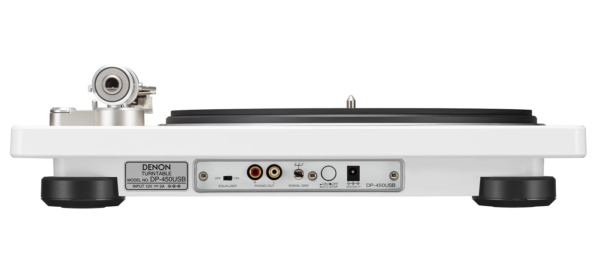 Denon DP-450USB Hi-Fi USB Turntable with Built-in Phono Preamp | Vinyl Record Player for Home Audio & Digitizing LPs - Perfect for Audiophiles & Music Enthusiasts