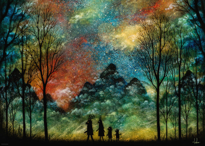 1000-Piece Heye Jigsaw Puzzle - Inner Mystic Wondrous Journey | Challenging Adult Puzzle for Relaxation & Home Decor | Perfect Gift for Puzzle Lovers