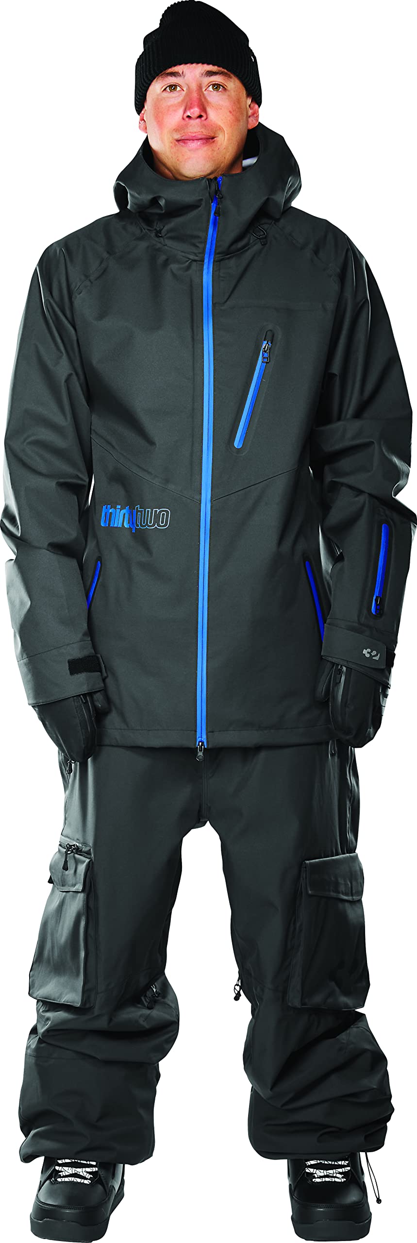 ThirtyTwo Men's Grasser Snow Sport Jacket - Waterproof Winter Jacket for Skiing & Snowboarding - Perfect for Cold Weather Outdoor Activities