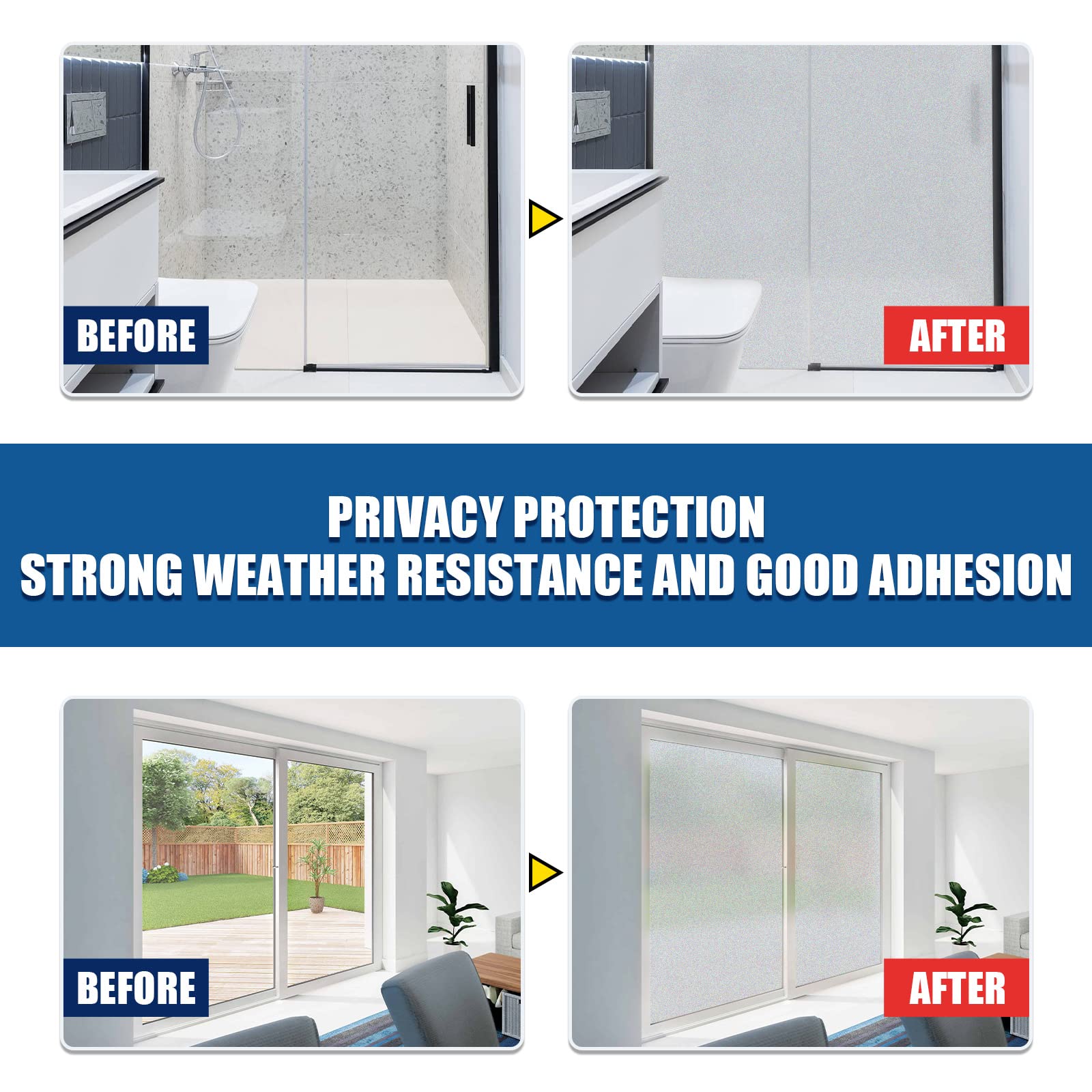 Frosted Glass Spray Paint Kit - Waterproof & UV Matte Hazy Finish for Windows, Doors, and Glass Surfaces - Includes 5 Cans (100g Each) + 5 Brushes - Perfect for Privacy, Decoration, and Light Diffusion in Homes, Offices, and Commercial Spaces