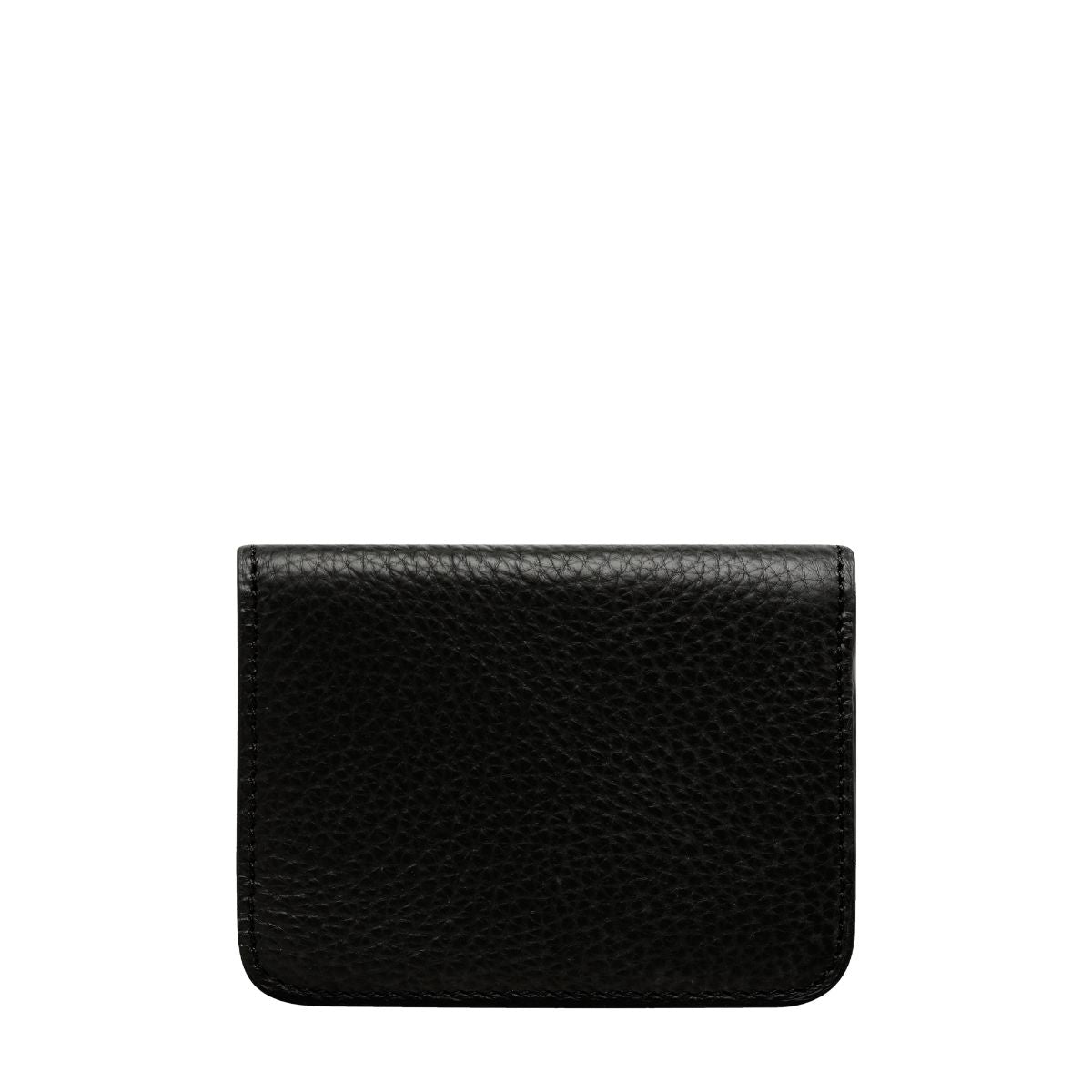 STATUS ANXIETY Miles Away Leather Card Holder Wallet - Slim RFID Blocking Minimalist Wallet for Men & Women - Perfect for Travel, Everyday Use and Gift Giving