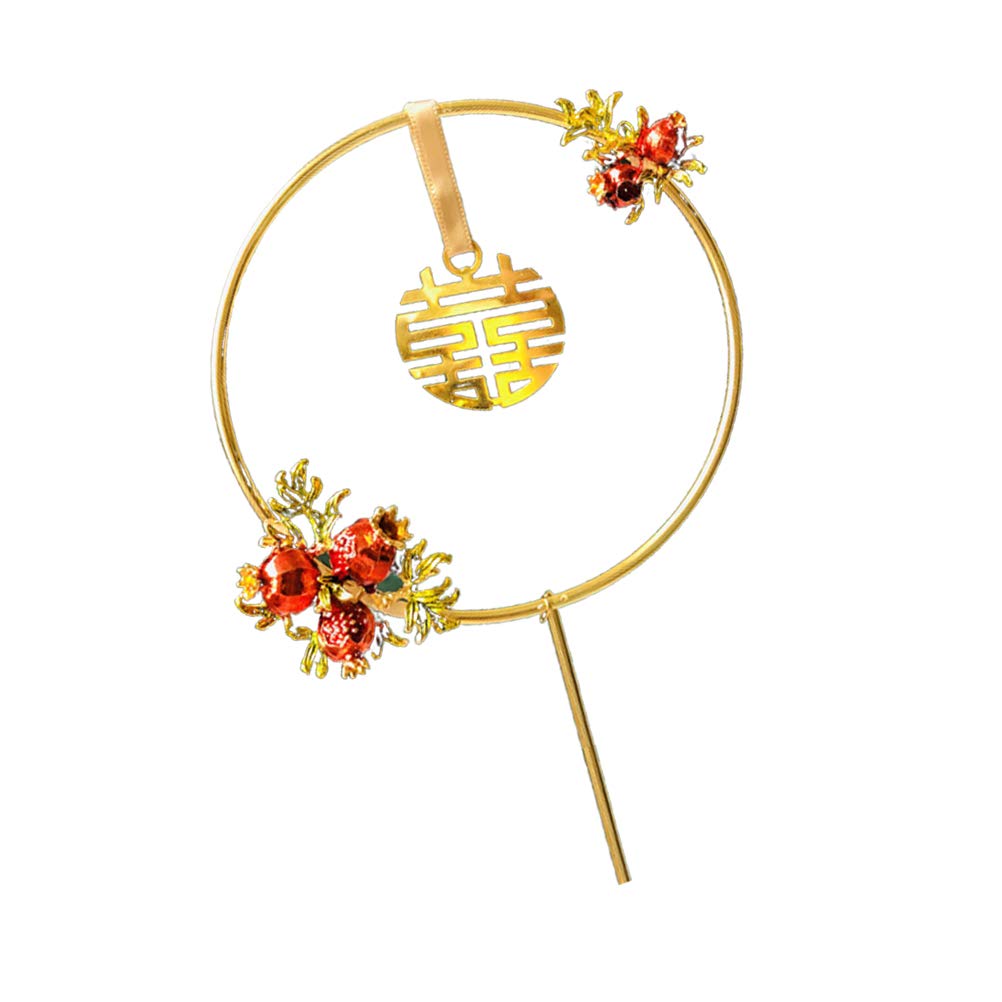 Chinese Style Cake Toppers - Creative Iron Ring Cupcake Decorations, Dessert Picks for Wedding, Birthday Party Supplies | Perfect for Wedding Cakes, Cupcake Displays, and Dessert Table Decorations