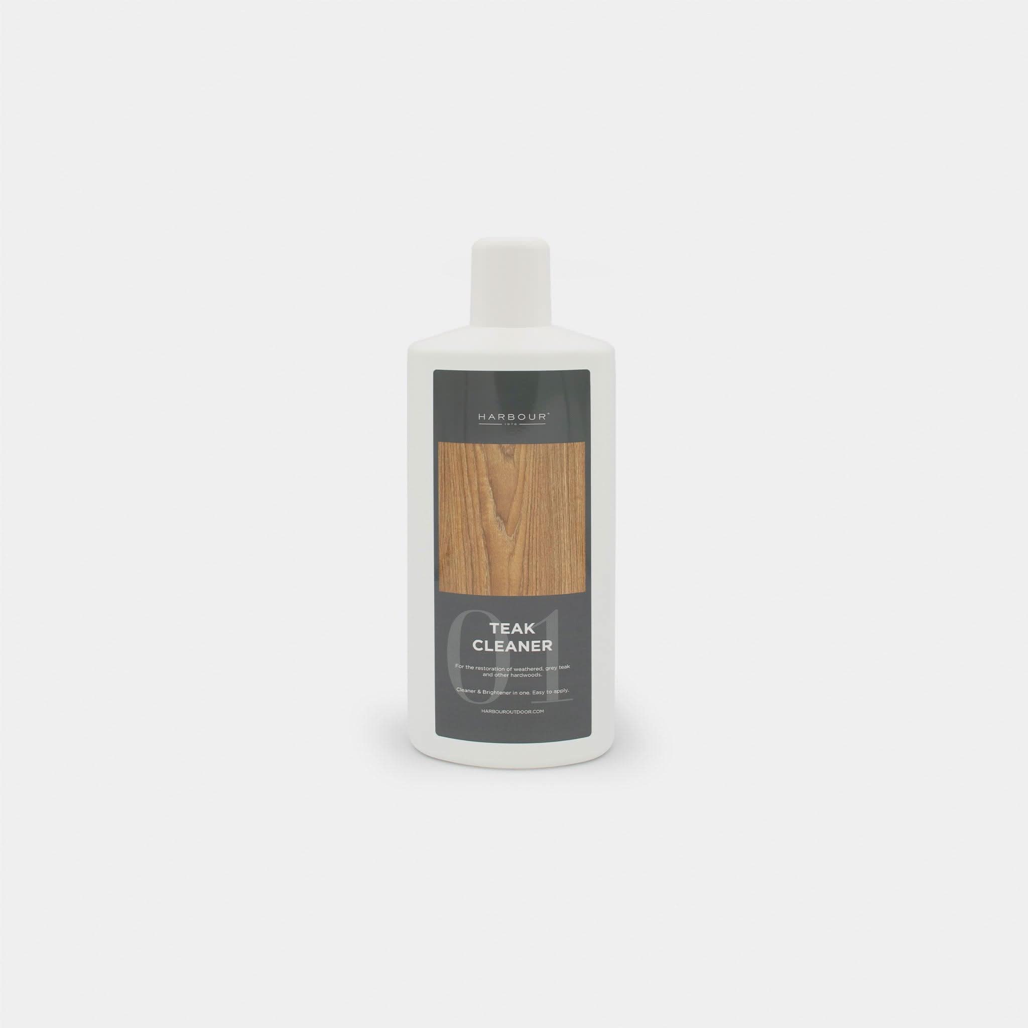Premium Teak Wood Cleaner & Restorer - Deep Cleans & Protects Outdoor Furniture, Decks & Boats - Ideal for Patio, Garden & Marine Use