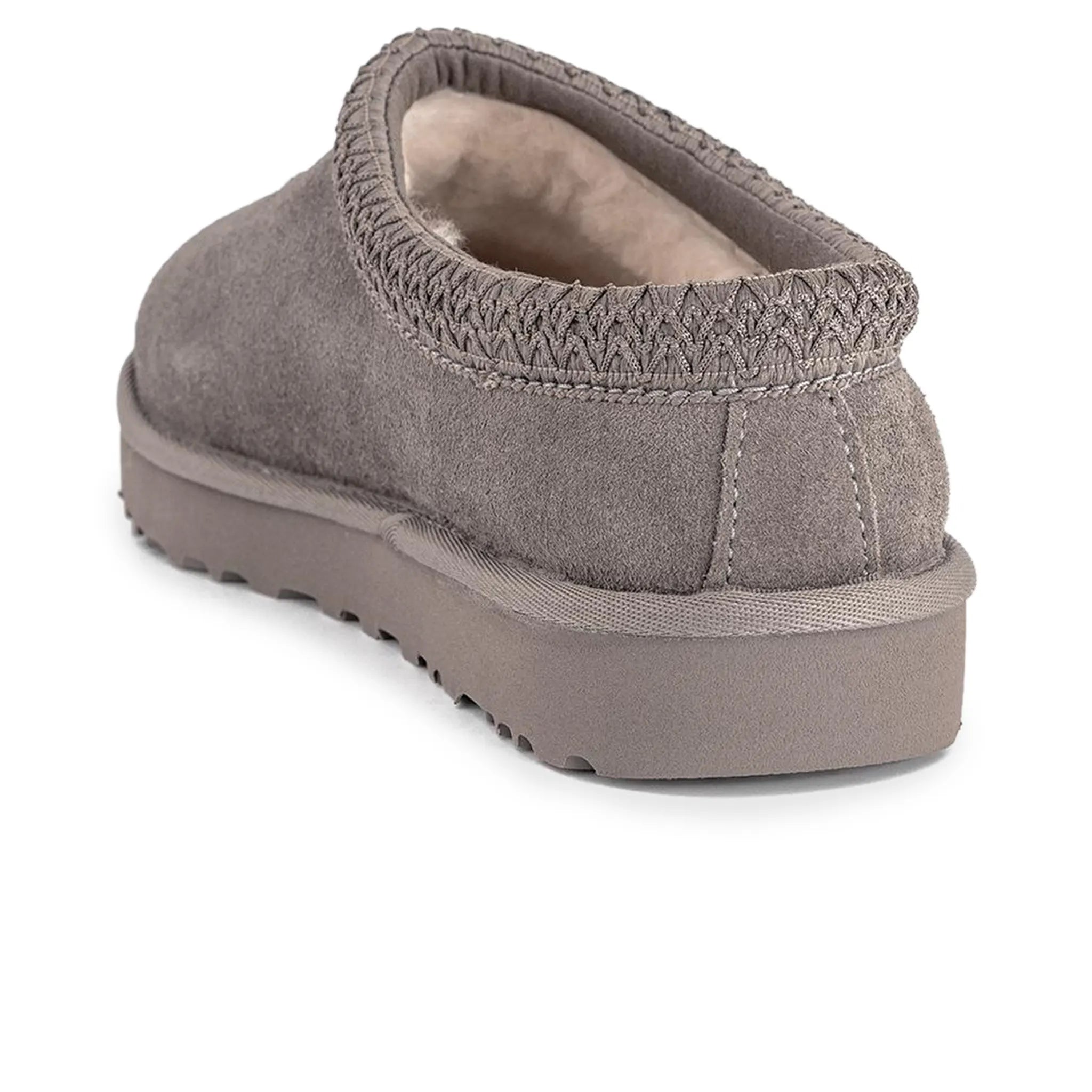 UGG Tasman Smoke Plume Slippers for Women - Cozy Indoor/Outdoor House Shoes with Plush Fleece Lining - Perfect for Home, Lounge & Winter Comfort