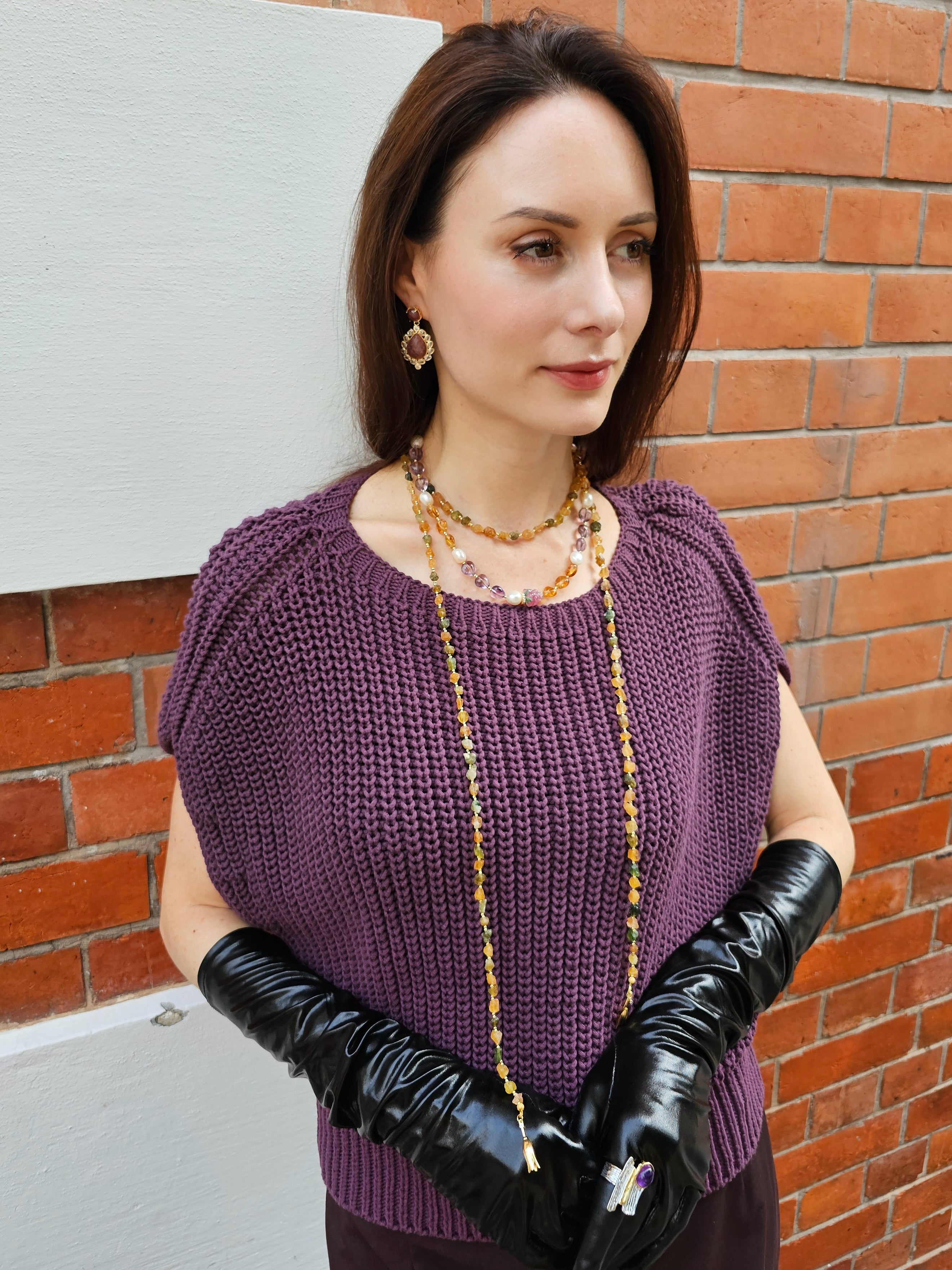 Stunning Amethyst Statement Ring for Women | Elegant Purple Gemstone Jewelry | Perfect for Parties, Weddings & Special Occasions